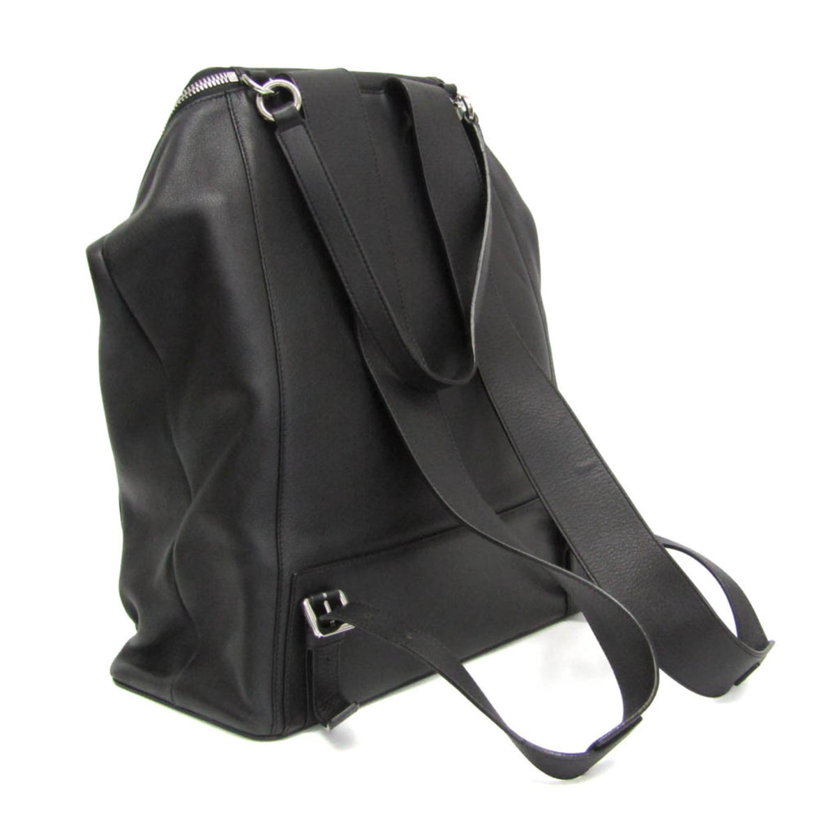 Loewe Black Leather Backpack (Pre-Owned)
