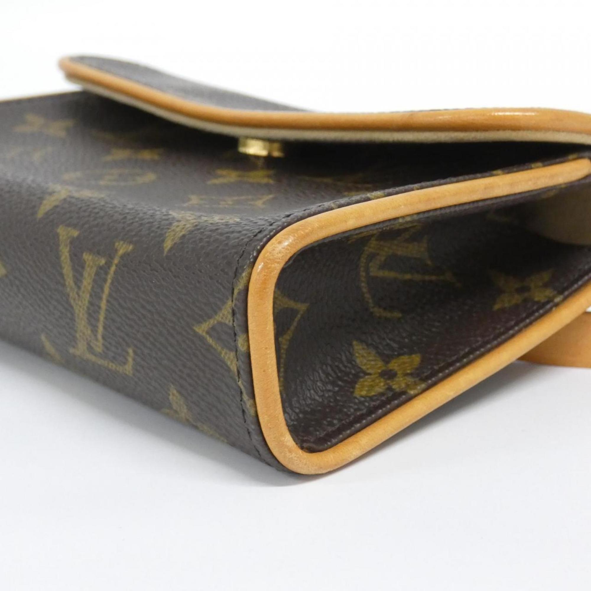 Louis Vuitton Monogram Marron Monogram Monogram Fanny Pack Pochette (Pre-Owned)