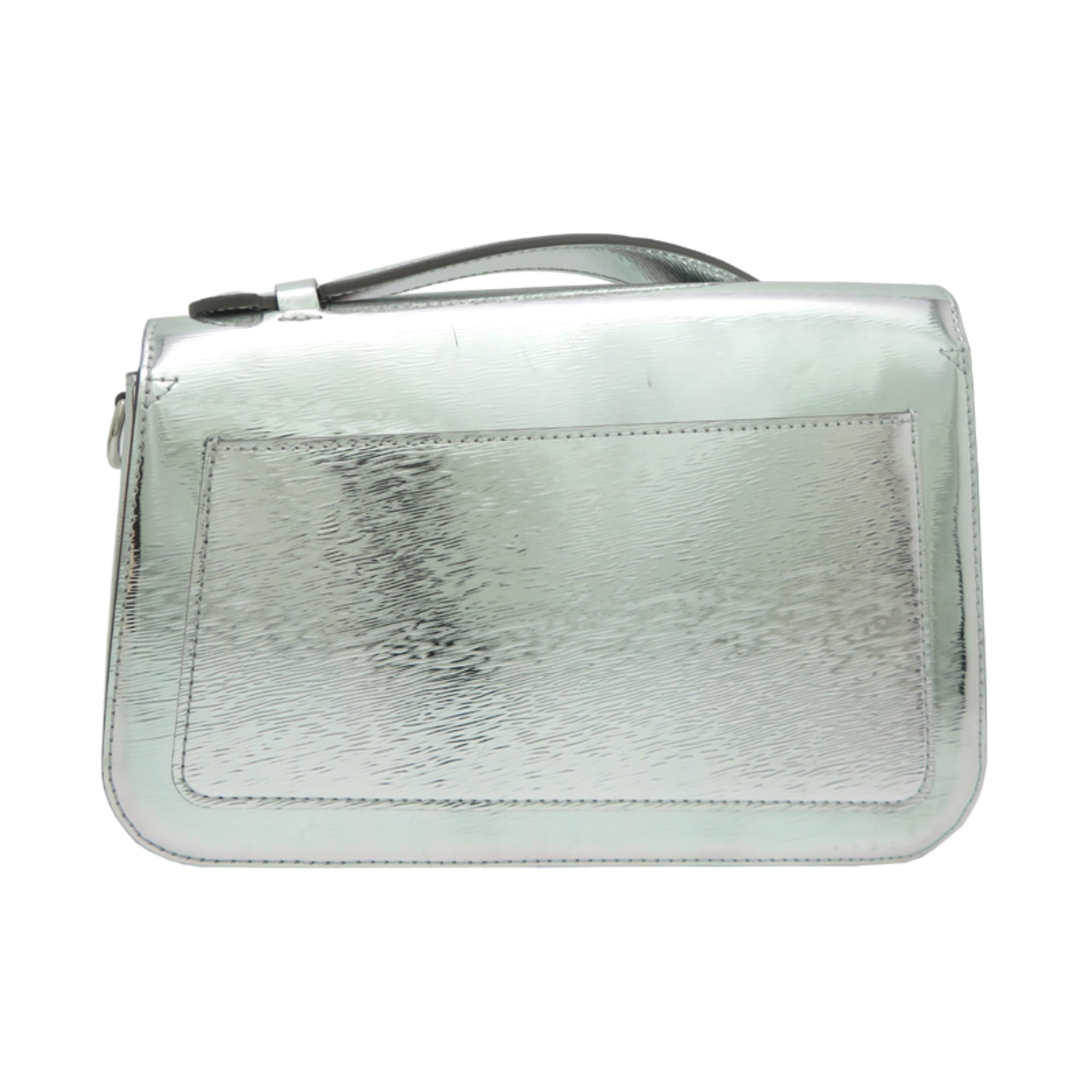 Louis Vuitton Silver Metal Handbag (Pre-Owned)