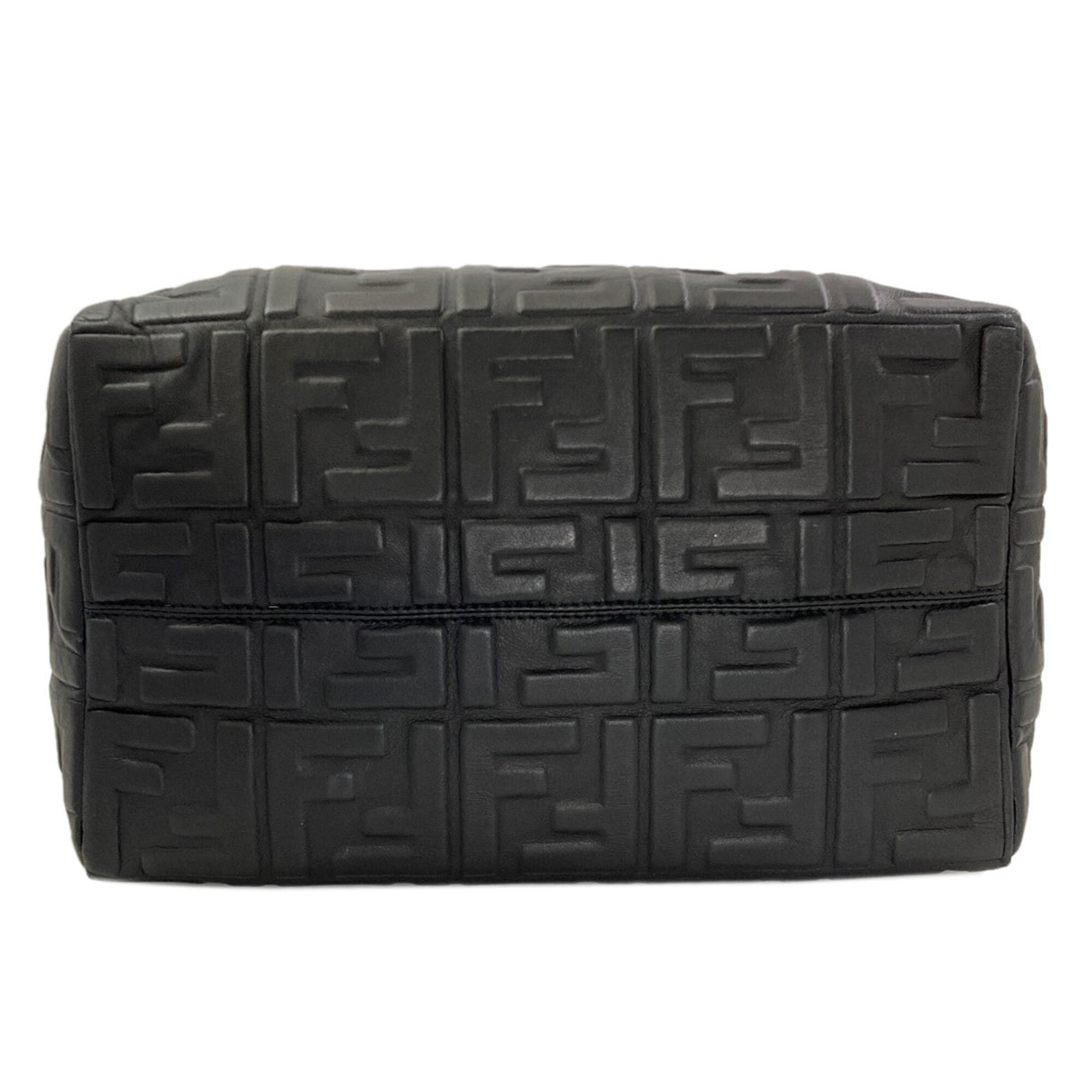 Fendi Black Leather Handbag (Pre-Owned)