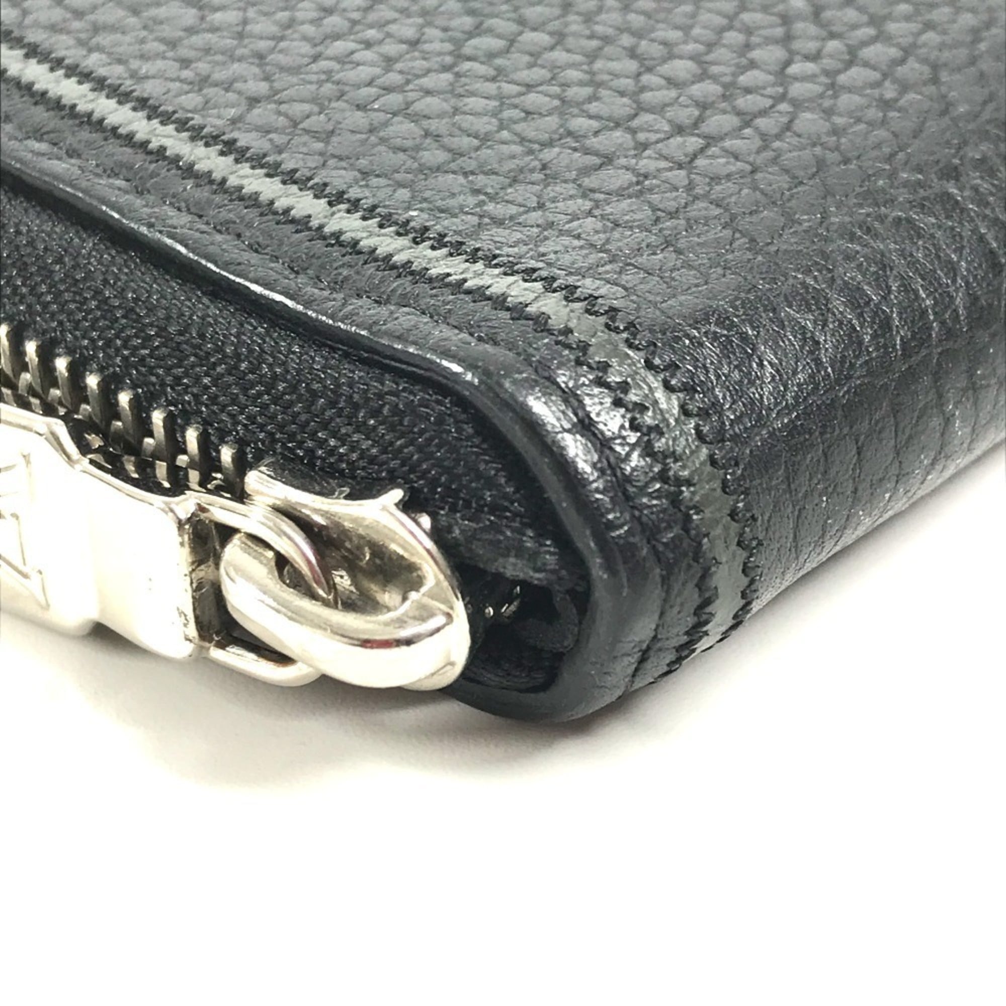 Louis Vuitton Black Noir Long Wallet (Bi-Fold) (Pre-Owned)