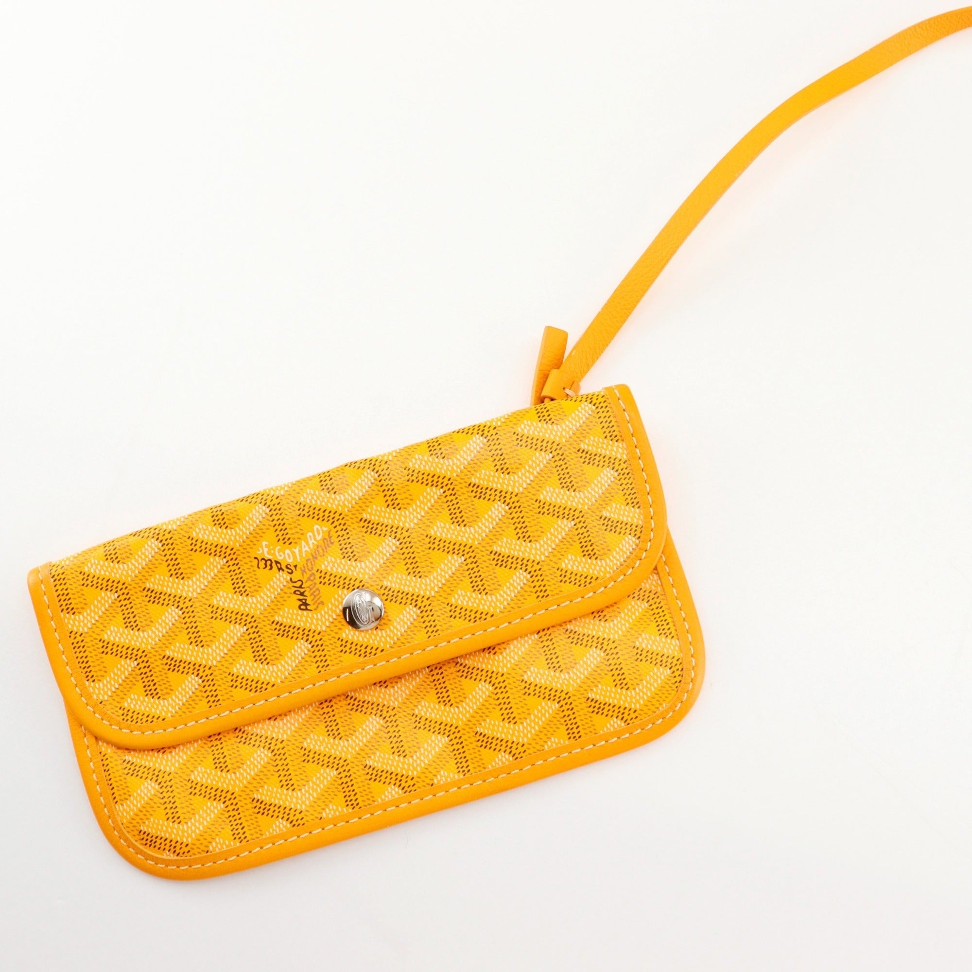 Goyard Saint Louis Yellow Pvc Tote Bag (Pre-Owned)