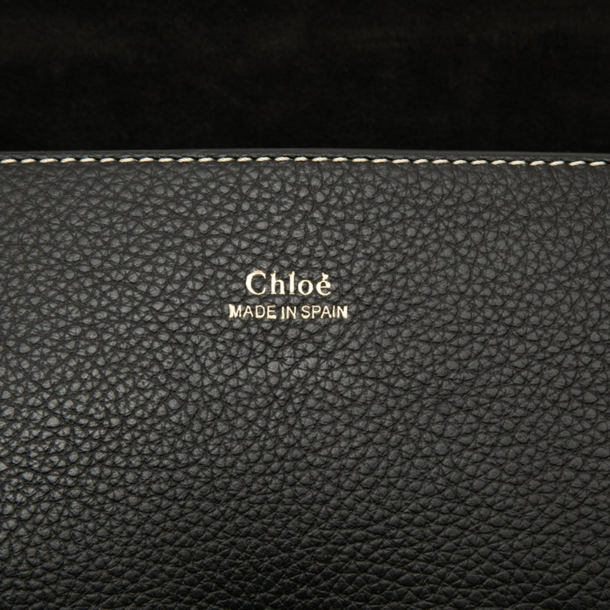 Chloé Black Leather Shoulder Bag (Pre-Owned)