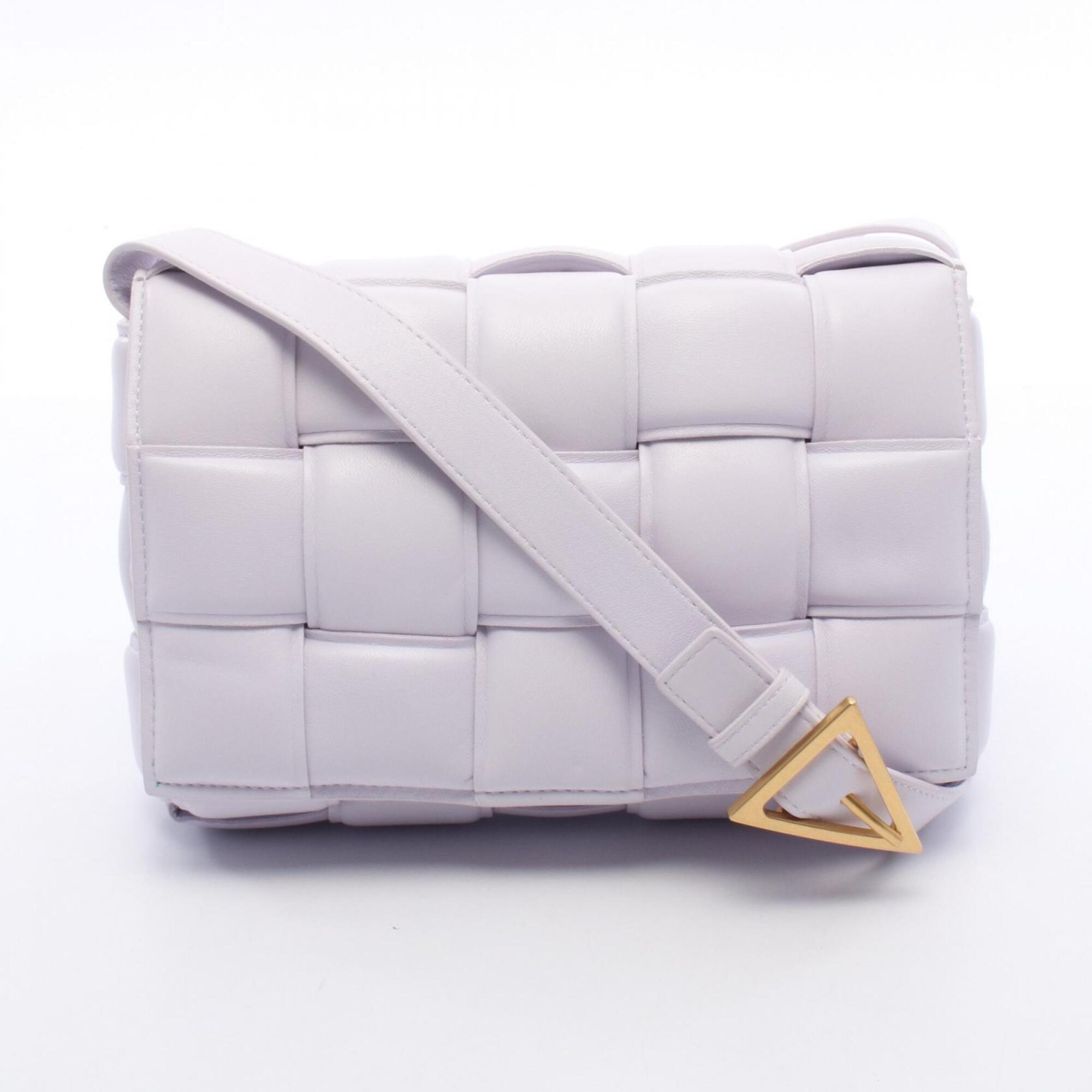 Bottega Veneta Purple Intrecciato Shoulder Bag (Pre-Owned)