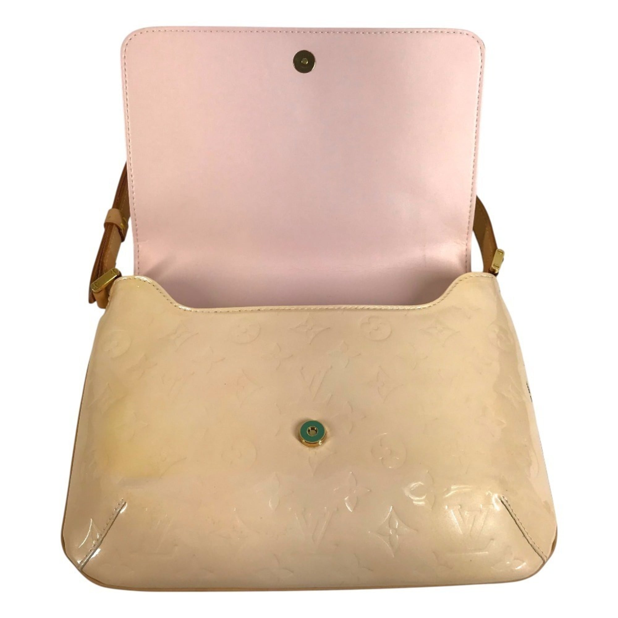 Louis Vuitton Monogram Vernis Marshmallow Pink Monogram Vernis Shoulder Bag (Pre-Owned)