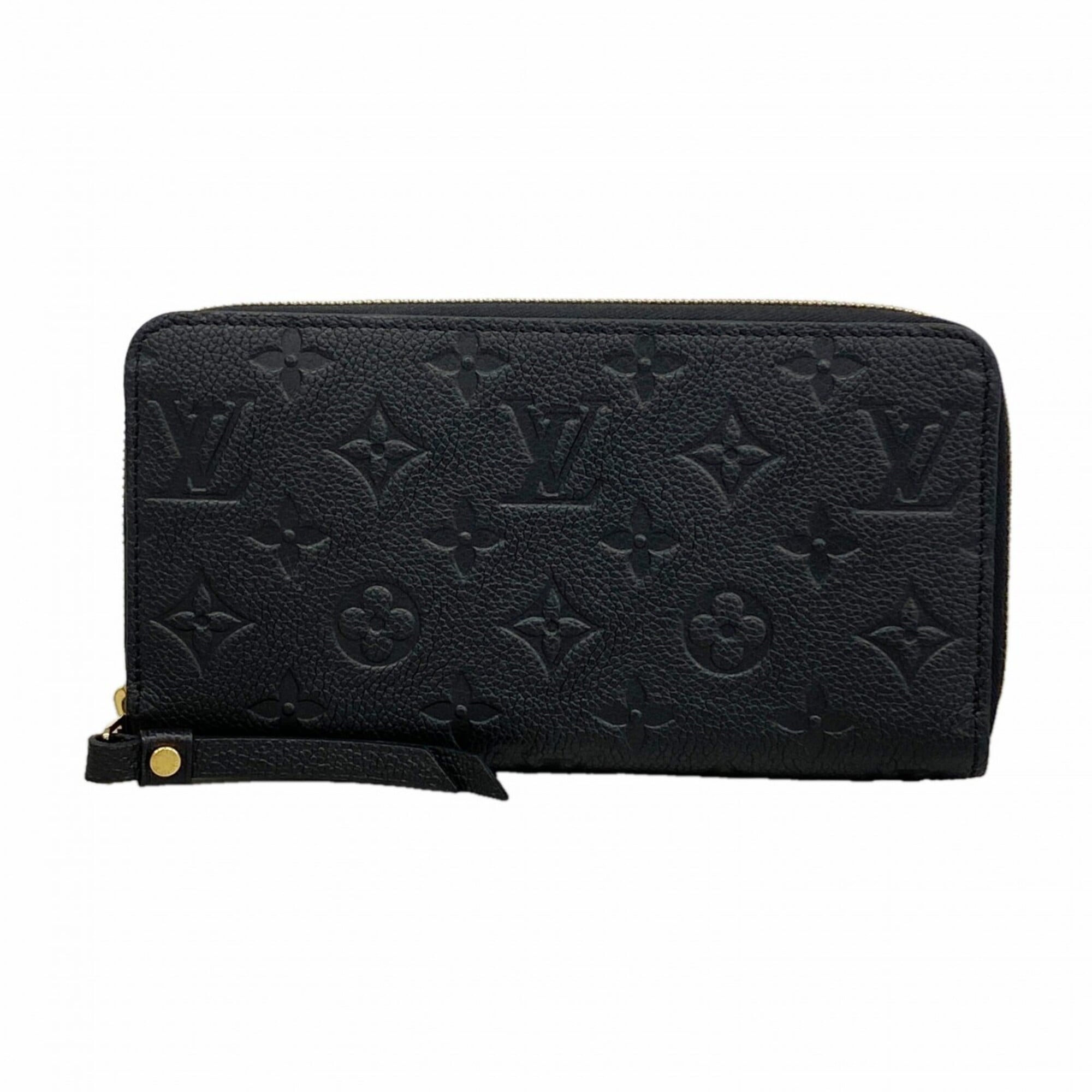 Louis Vuitton Noir Long Wallet (Bi-Fold) (Pre-Owned)