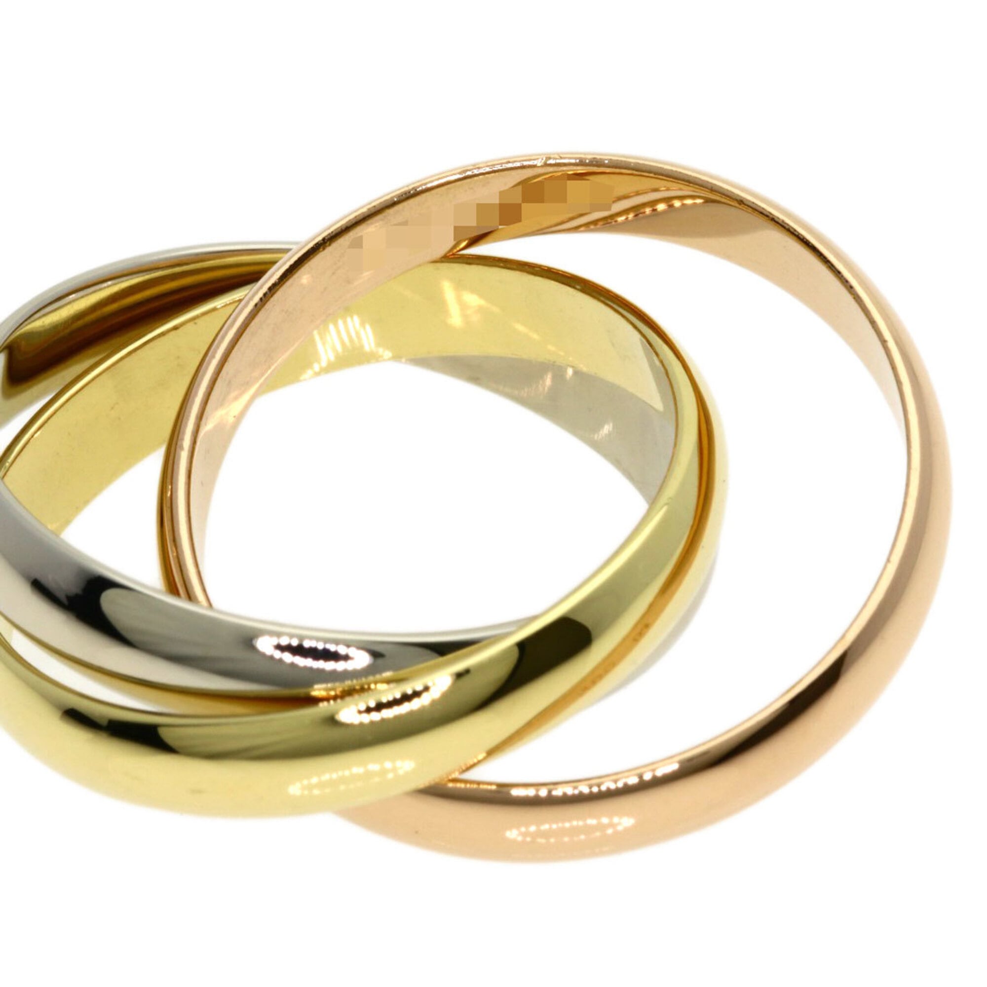 Cartier Yellow Gold (18K) Pink Gold (18K) White Gold (18K) Band Ring (Pre-Owned)