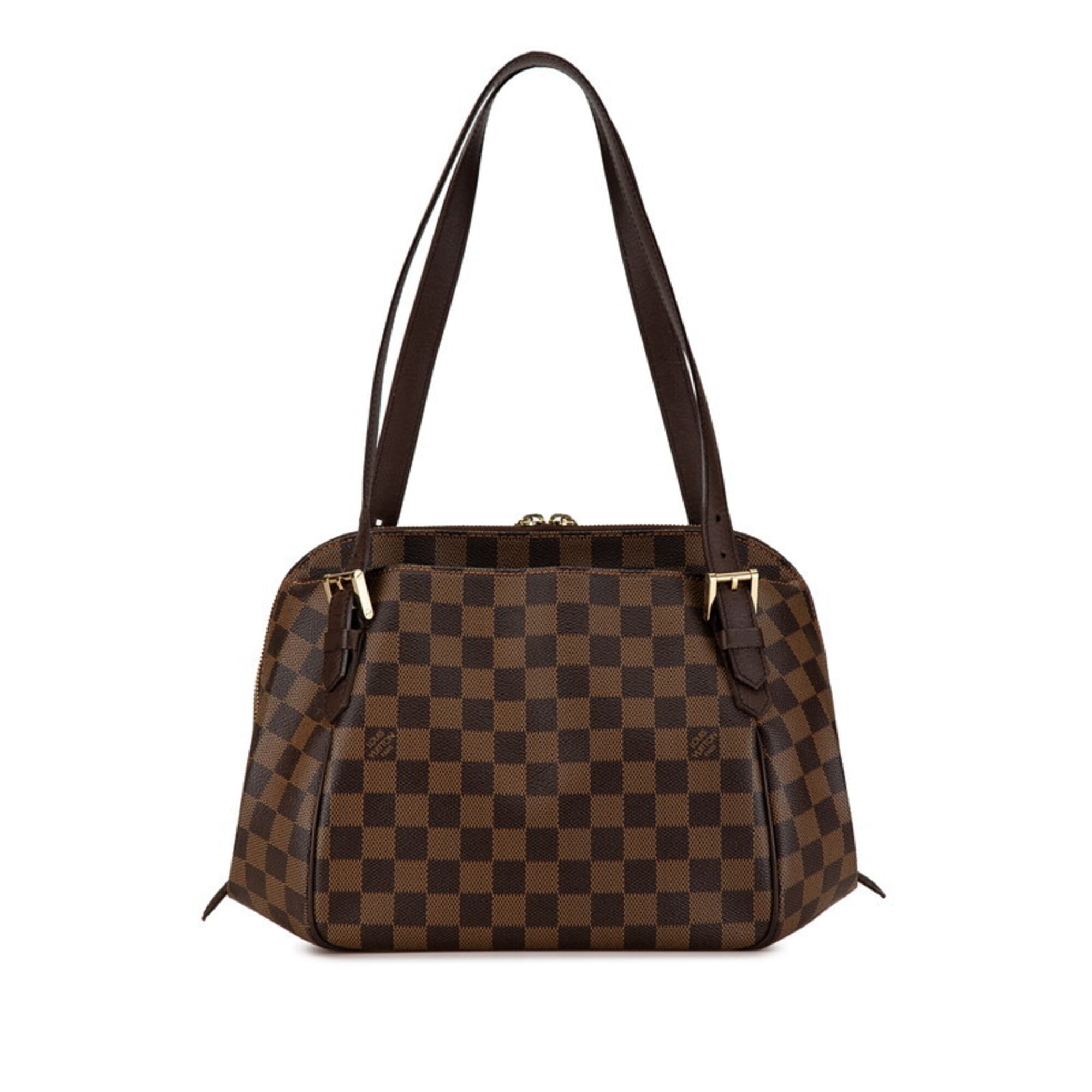 Louis Vuitton Brown Pvc Leather Shoulder Bag (Pre-Owned)