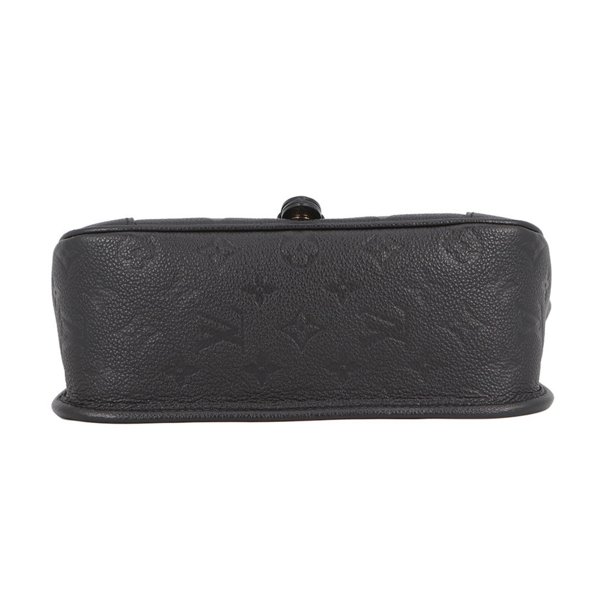 Louis Vuitton Black Noir Purple Monogram Empreinte Handbag Shoulder Bag (Pre-Owned)