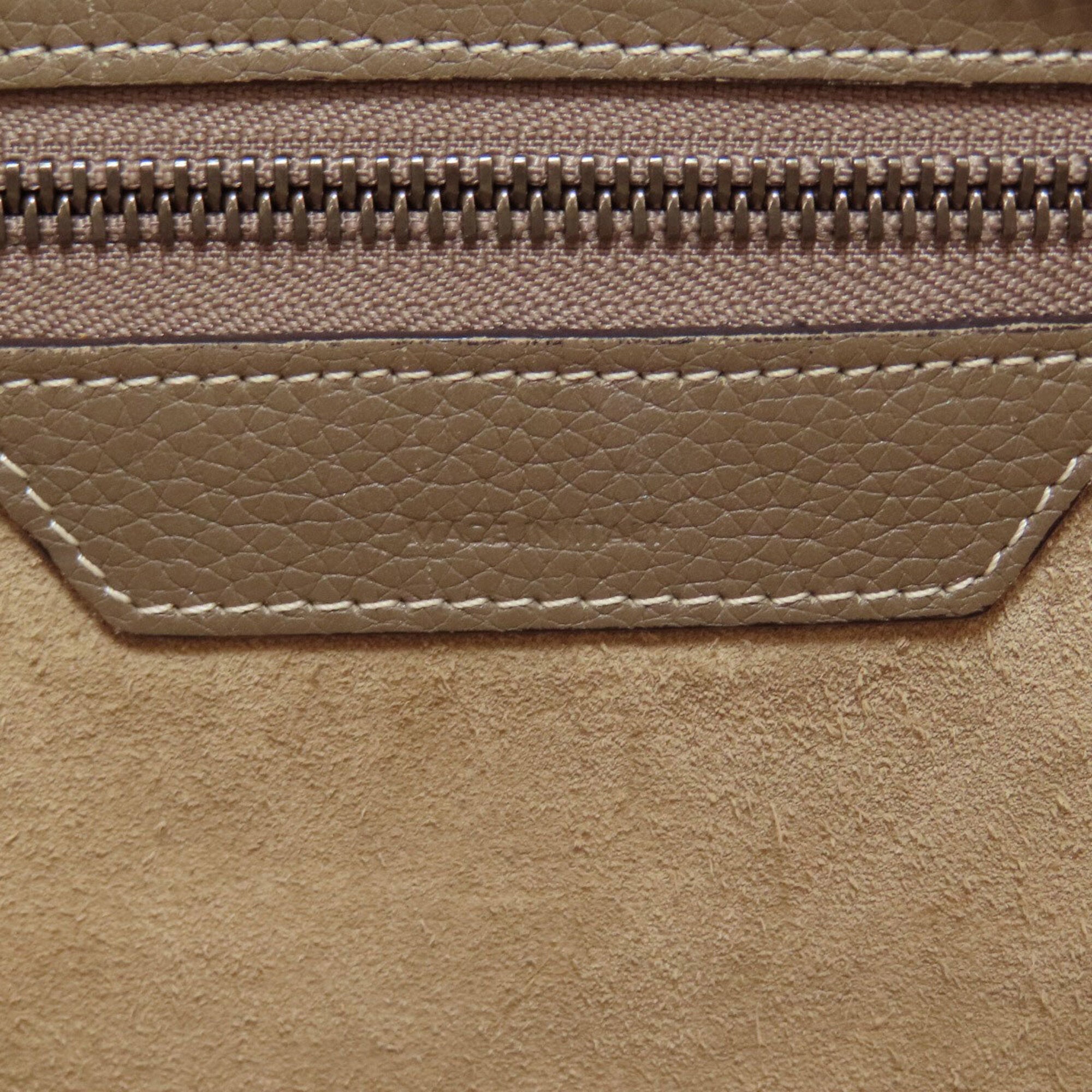 Celine Gray Leather Handbag (Pre-Owned)