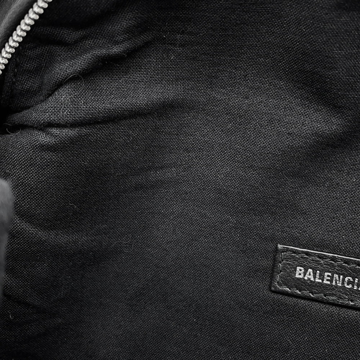 Balenciaga Black Leather Sling Bag (Pre-Owned)