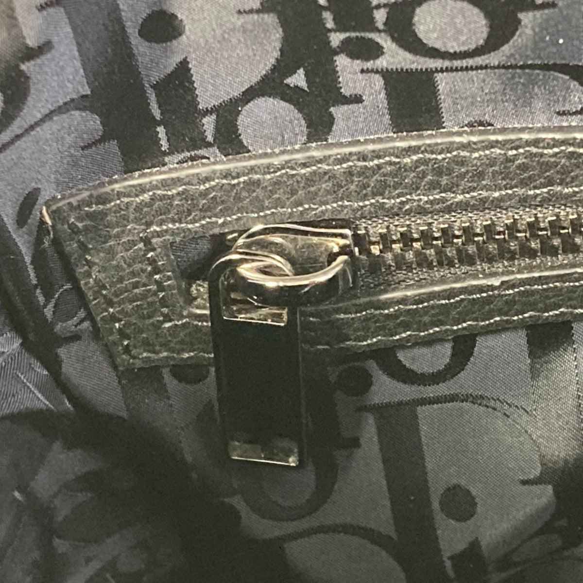 Dior Homme Black Leather Briefcase (Pre-Owned)