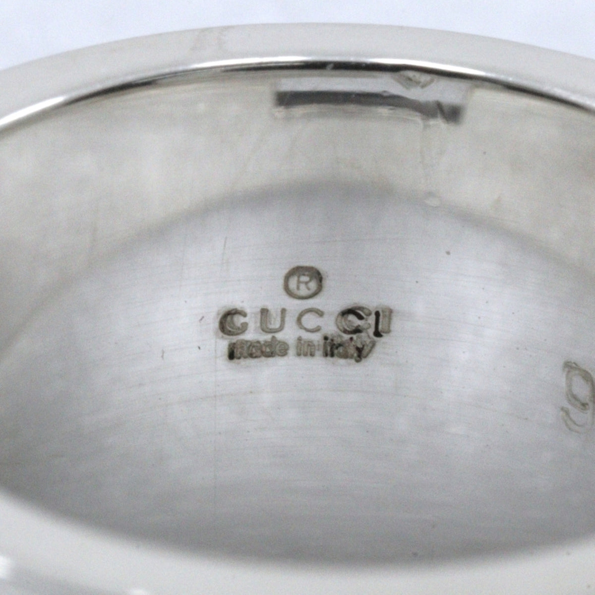 Gucci Silver 925 Band Ring (Pre-Owned)