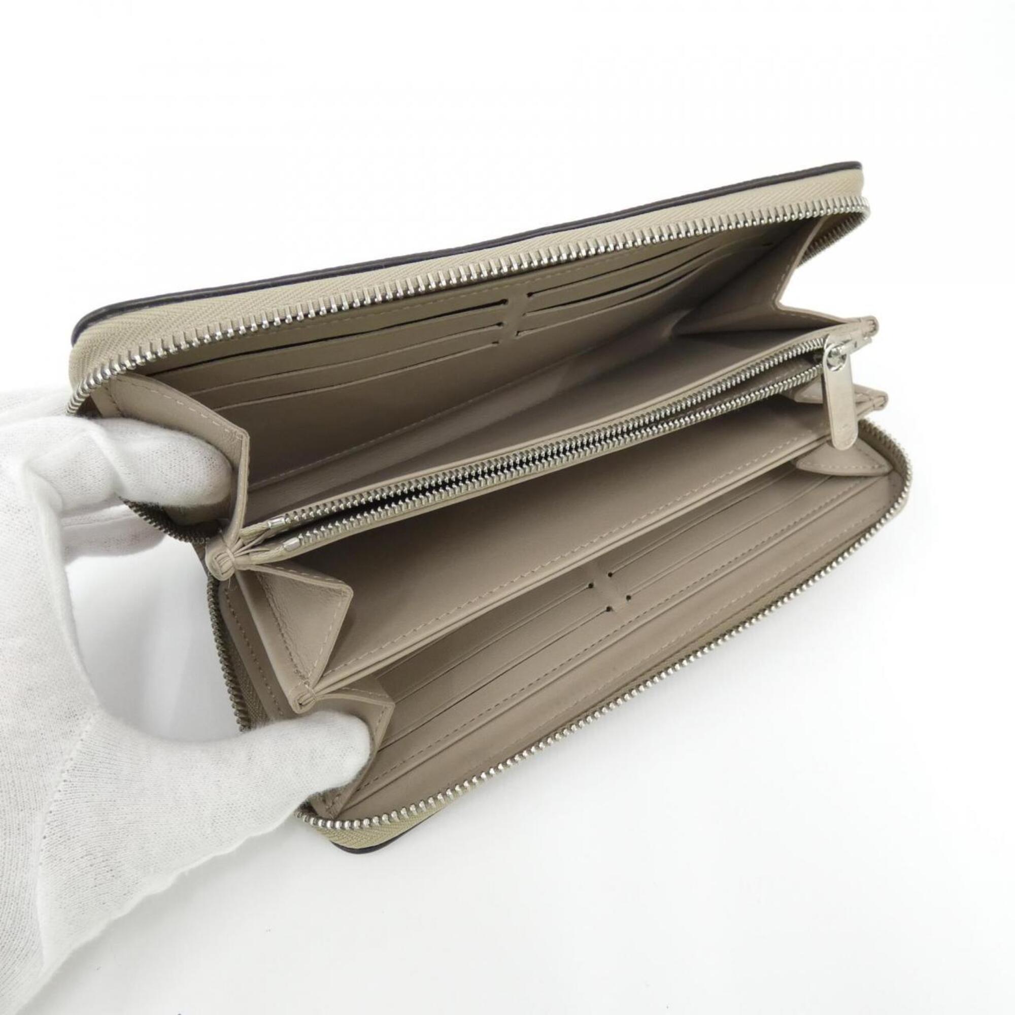 Louis Vuitton Galle Leather Long Wallet (Bi-Fold) (Pre-Owned)