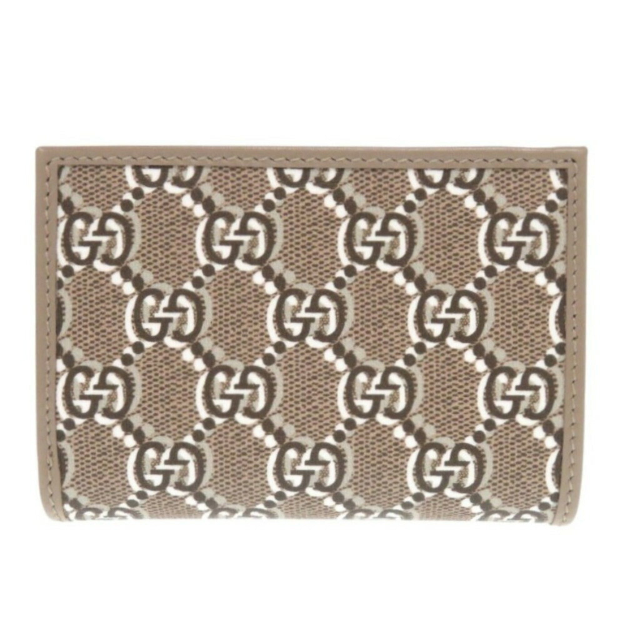 Gucci Brown Leather Wallet (Bi-Fold) (Pre-Owned)