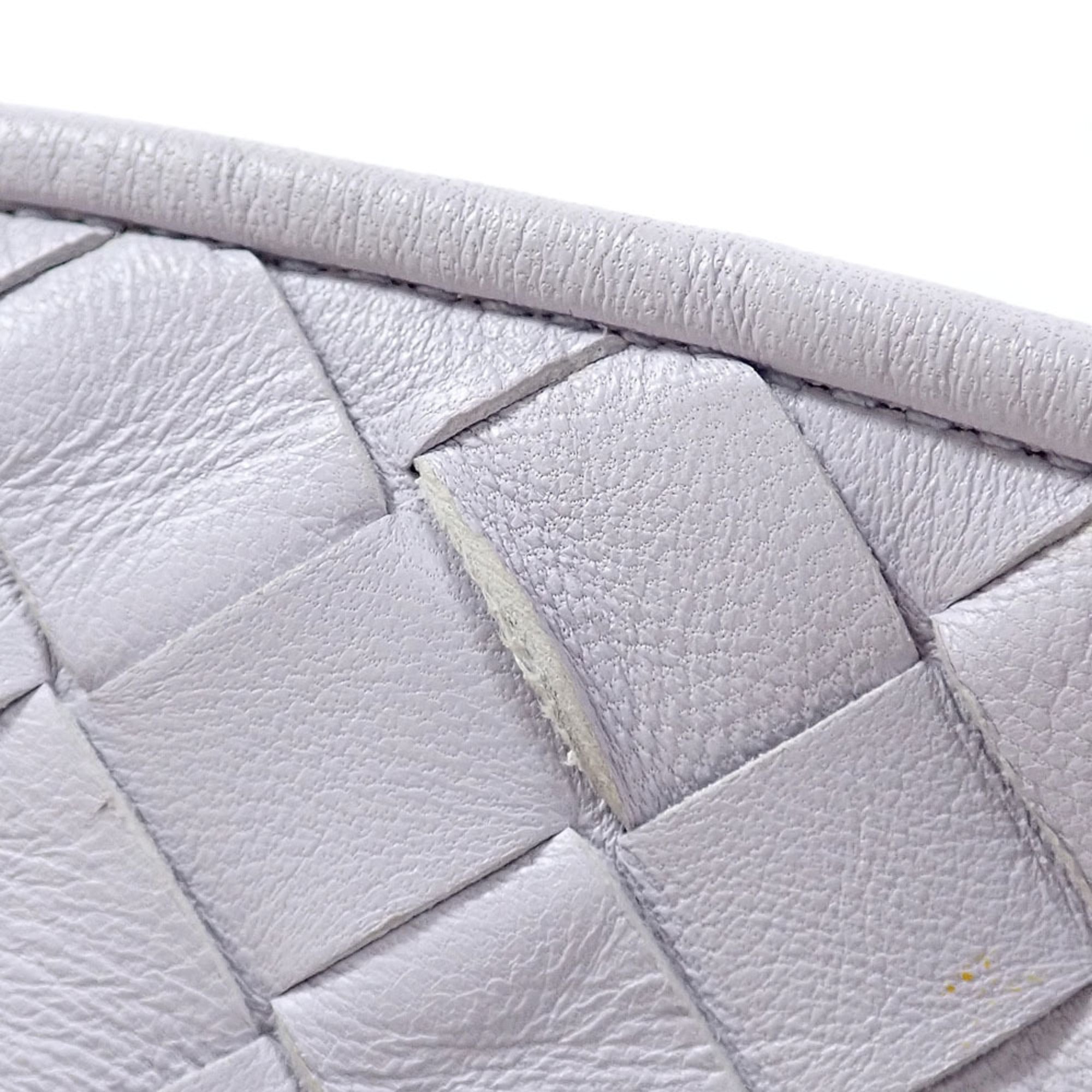 Bottega Veneta Purple Intrecciato Handbag (Pre-Owned)