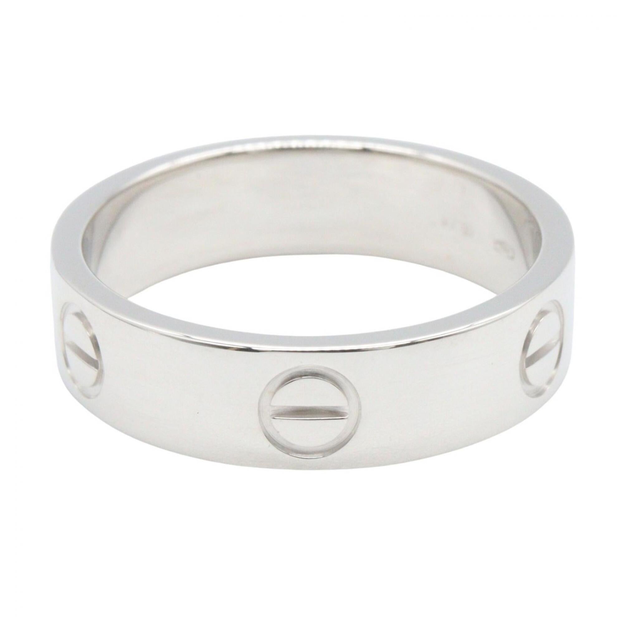 Cartier Silver White Gold (18K) Band Ring (Pre-Owned)