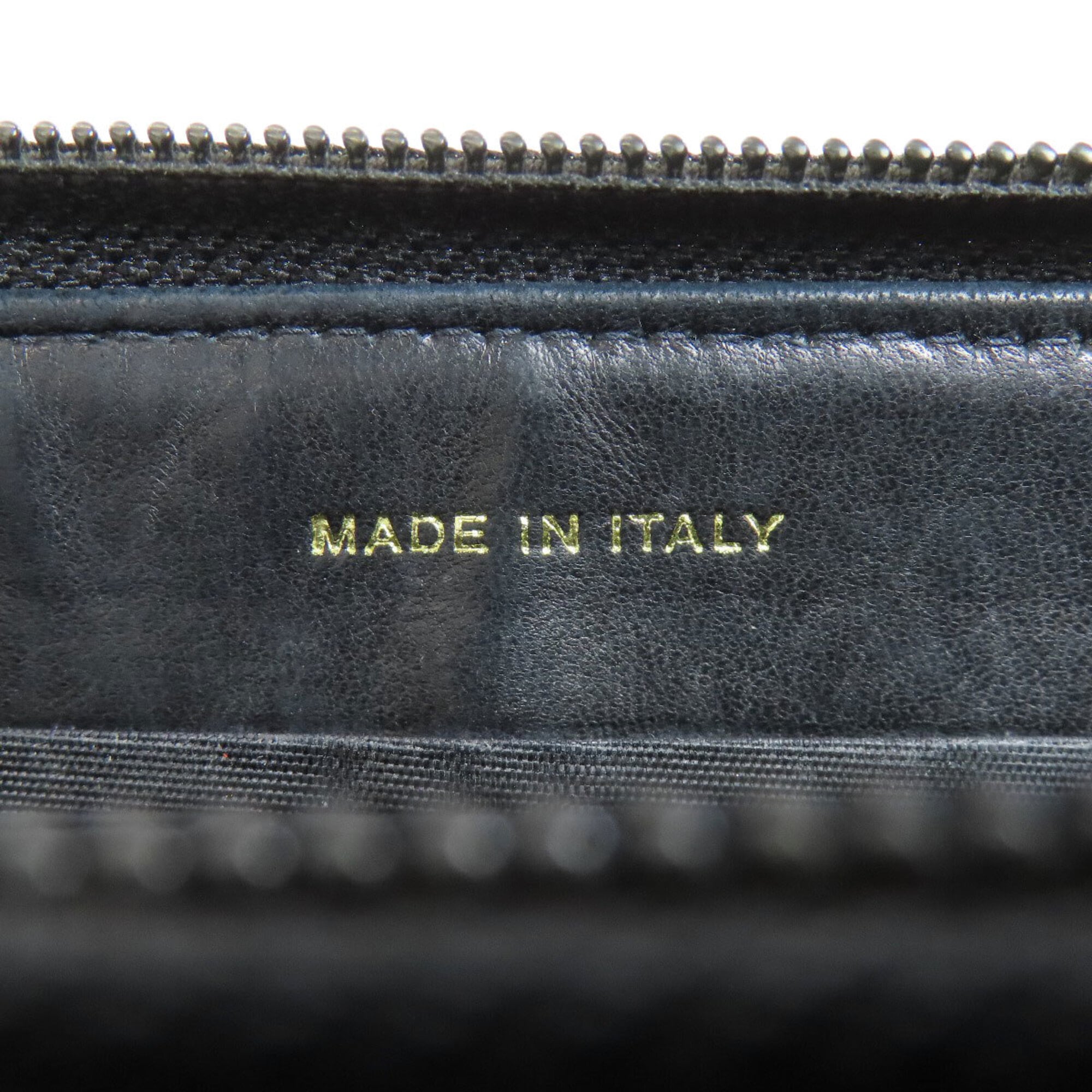Chanel Black Grained Calfskin Long Wallet (Bi-Fold) (Pre-Owned)