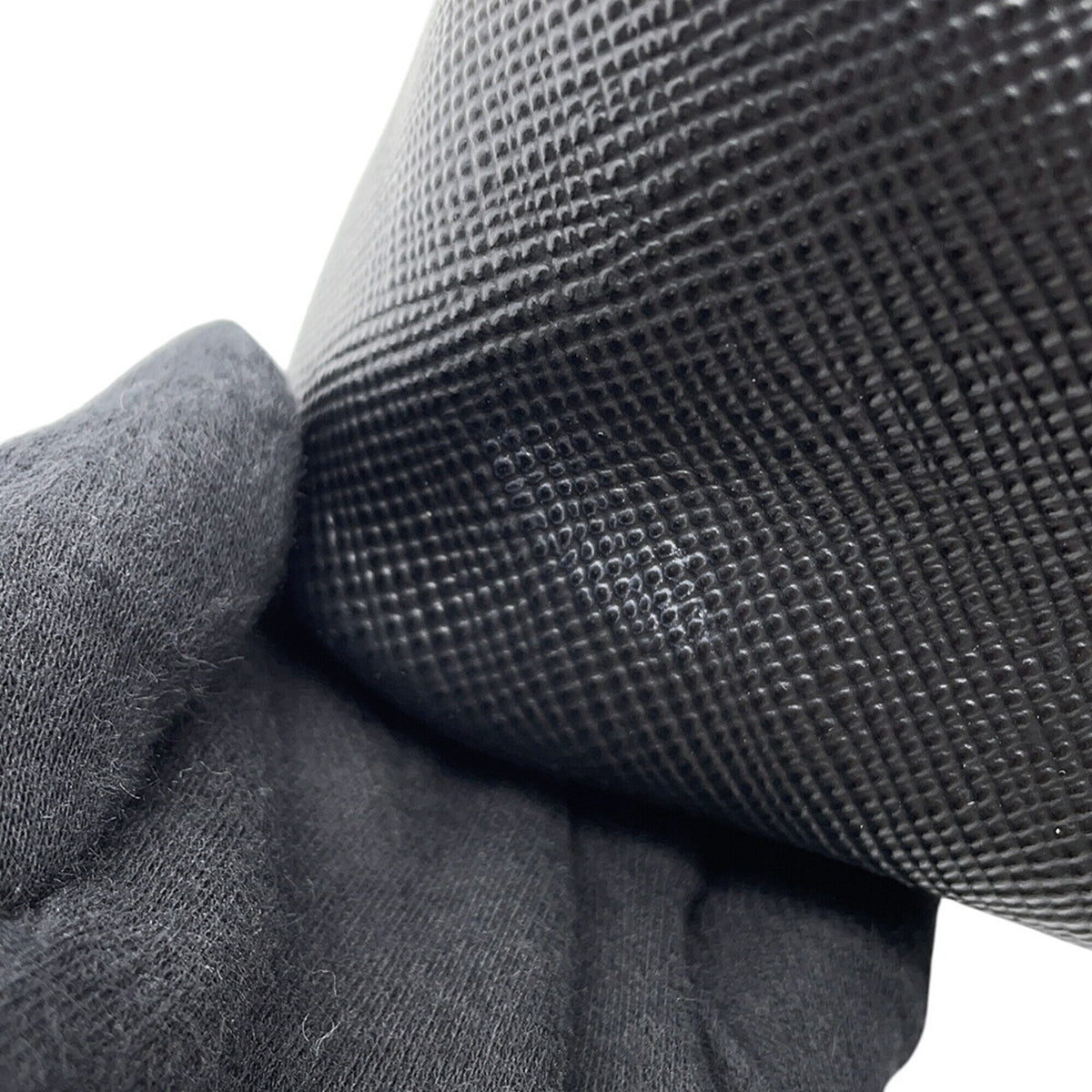 Prada Black Leather Handbag Shoulder Bag Sling Bag (Pre-Owned)