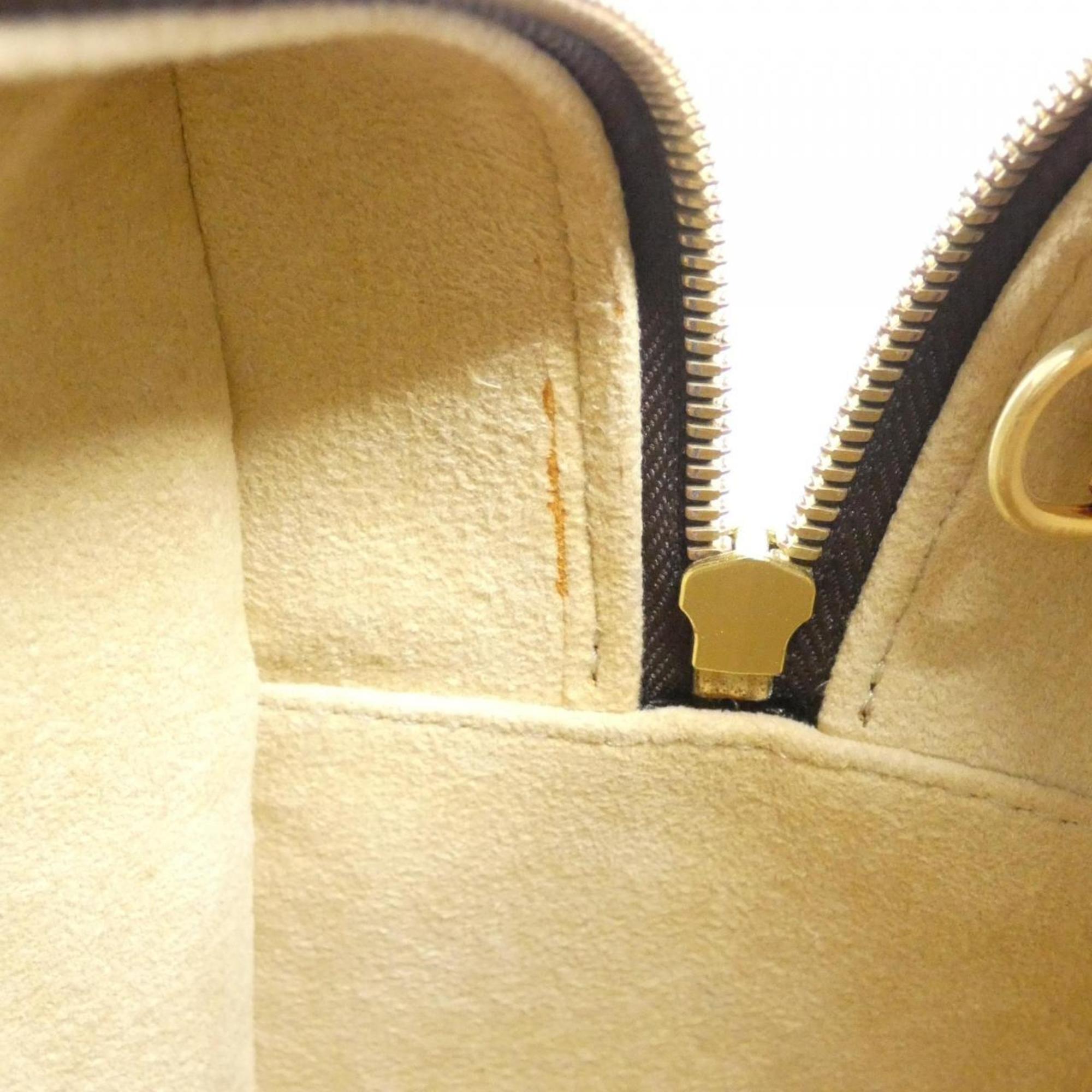 Louis Vuitton Brown Marron Coated Canvas Shoulder Bag (Pre-Owned)