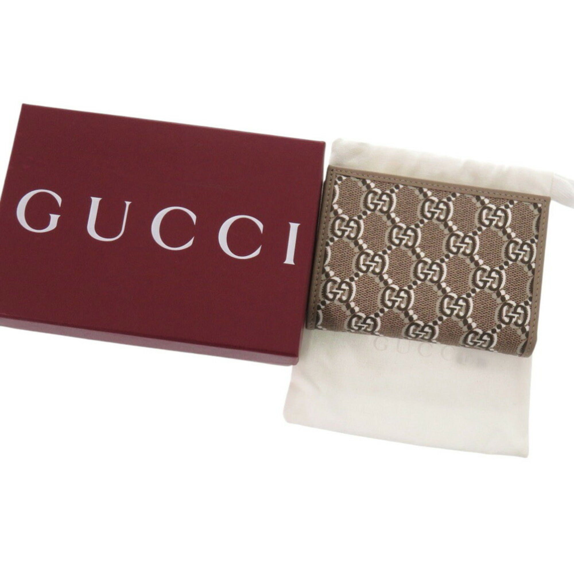 Gucci Brown Leather Wallet (Bi-Fold) (Pre-Owned)