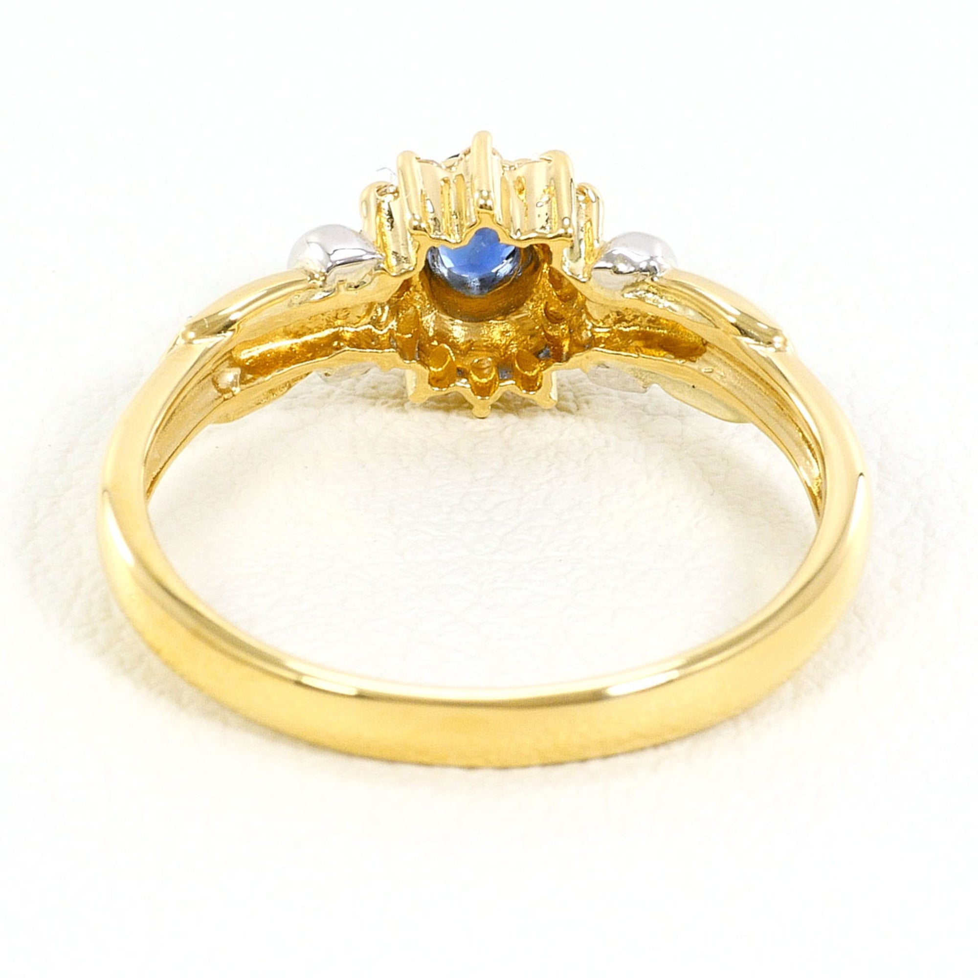 Unbranded Platinum Yellow Gold Yellow Gold (18K) Platinum 900 Band Ring (Pre-Owned)