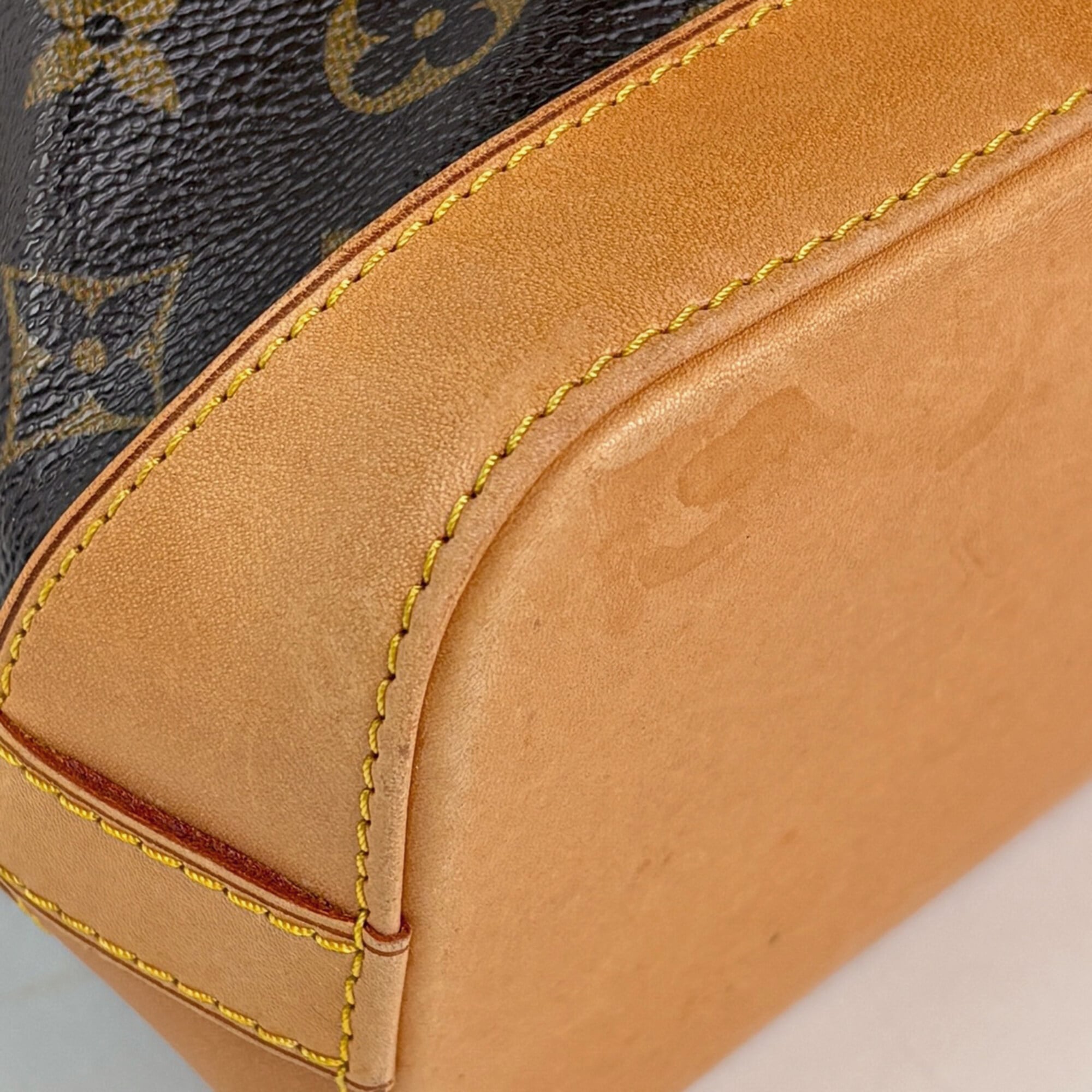 Louis Vuitton Brown Monogram Monogram Handbag Tote Bag (Pre-Owned)