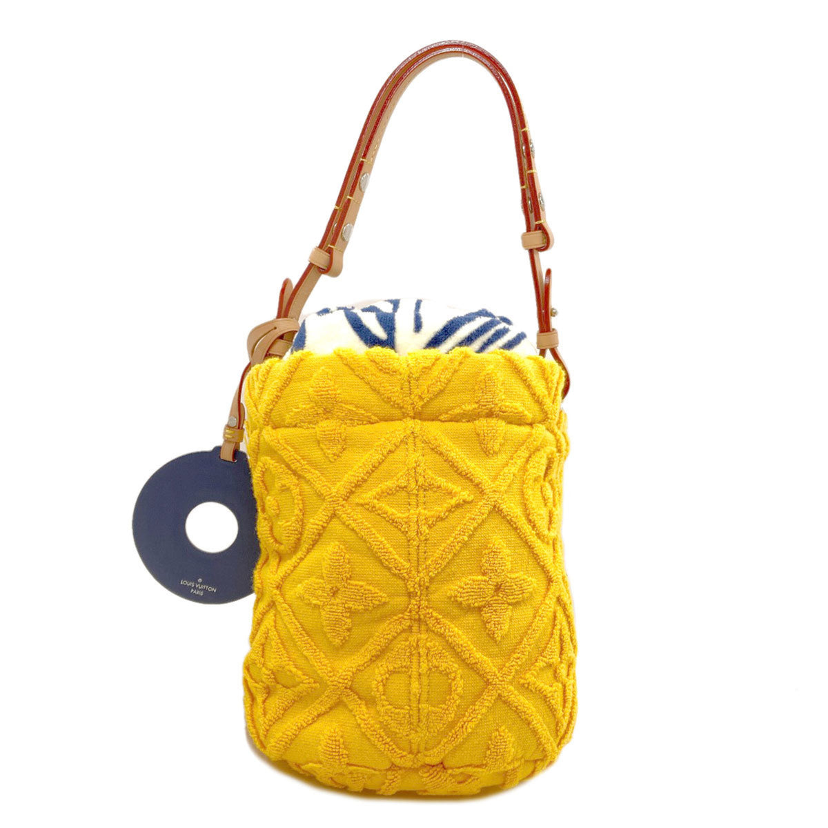 Louis Vuitton Yellow Cotton Shoulder Bag (Pre-Owned)