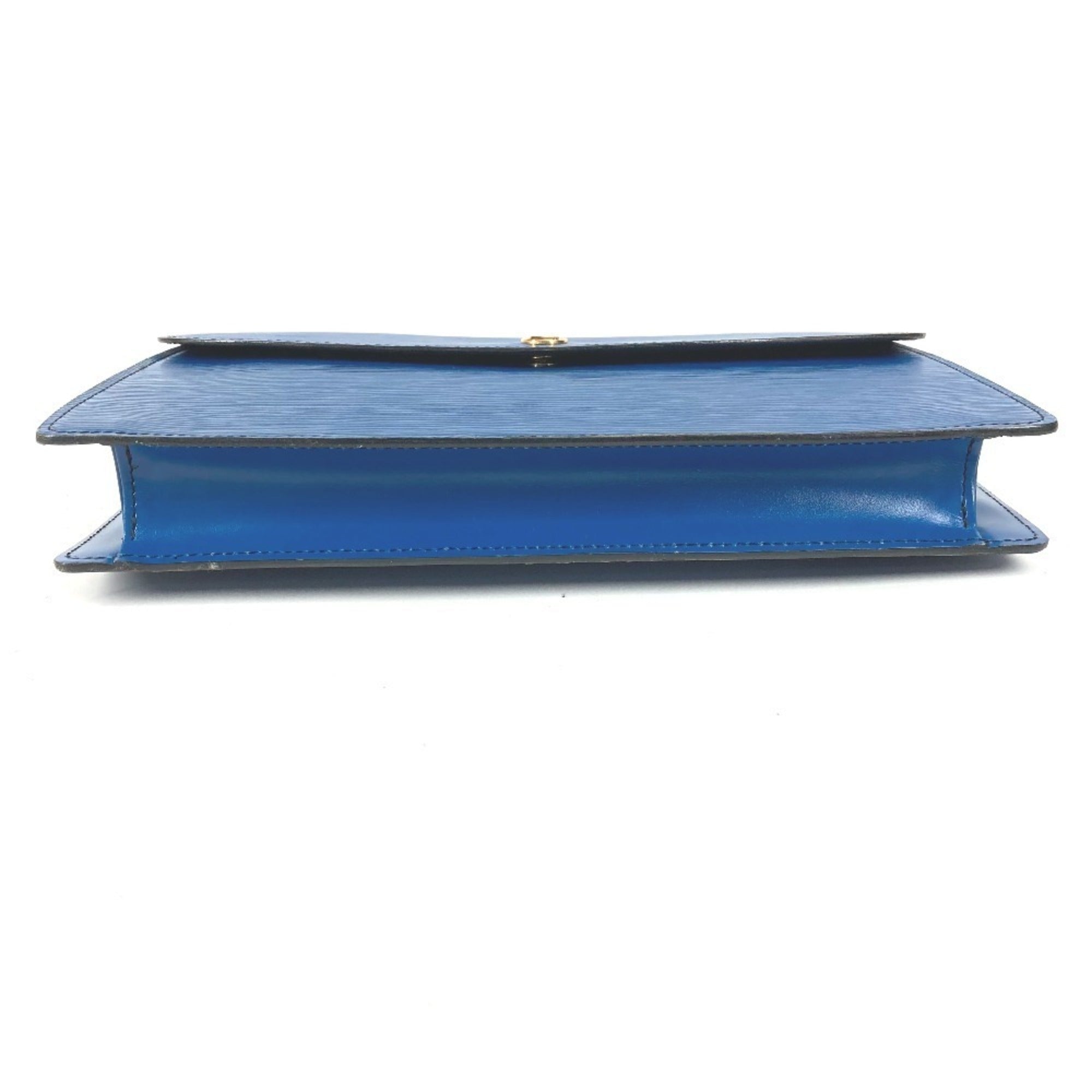 Louis Vuitton Blue Toledo Blue Epi Leather Clutch Bag (Pre-Owned)