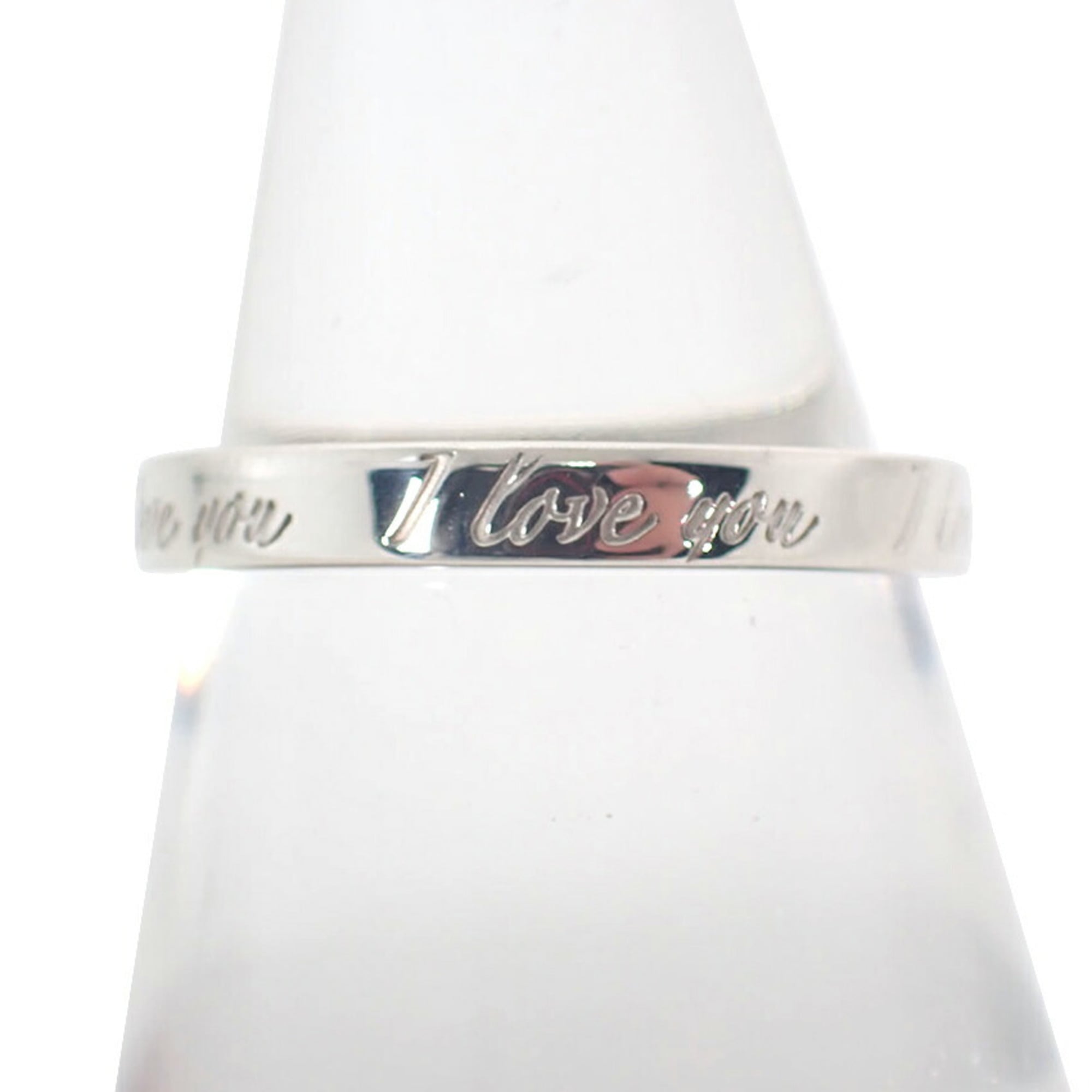 Tiffany Sterling Silver 925 Band Ring (Pre-Owned)