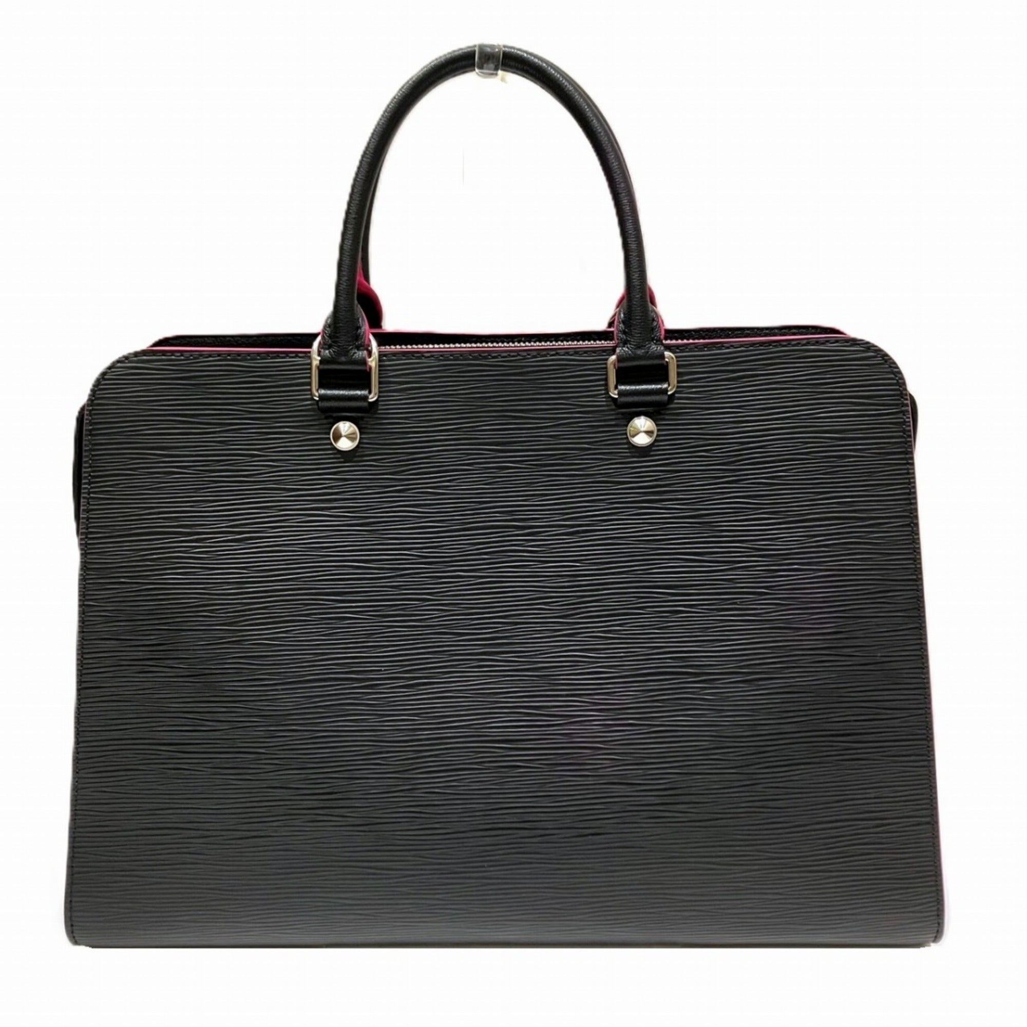 Louis Vuitton Black Epi Leather Handbag (Pre-Owned)