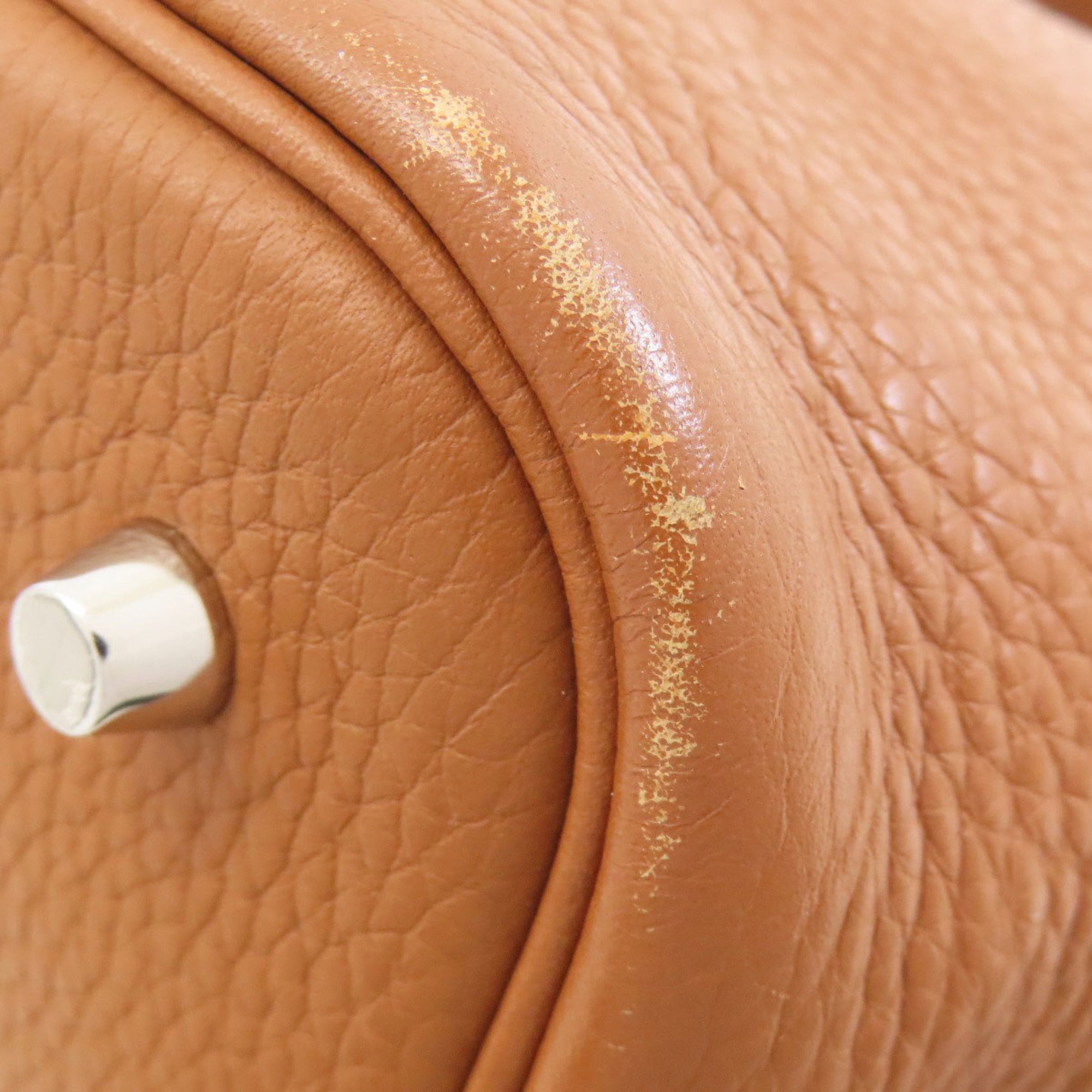 Hermes Gold Handbag (Pre-Owned)