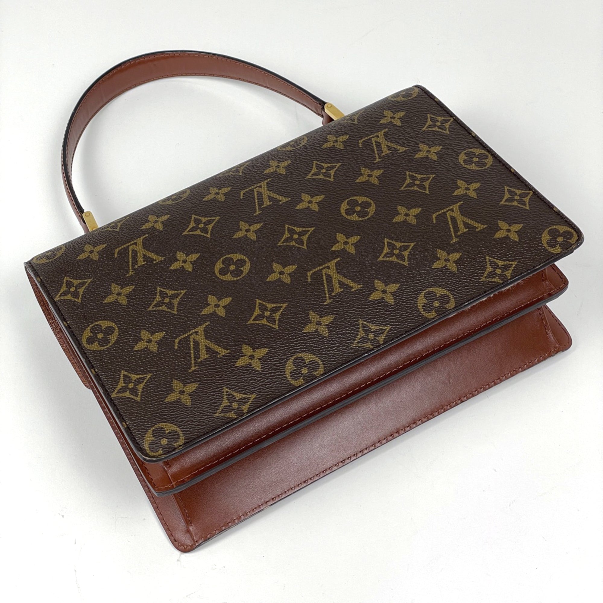 Louis Vuitton Brown Monogram Monogram Handbag (Pre-Owned)