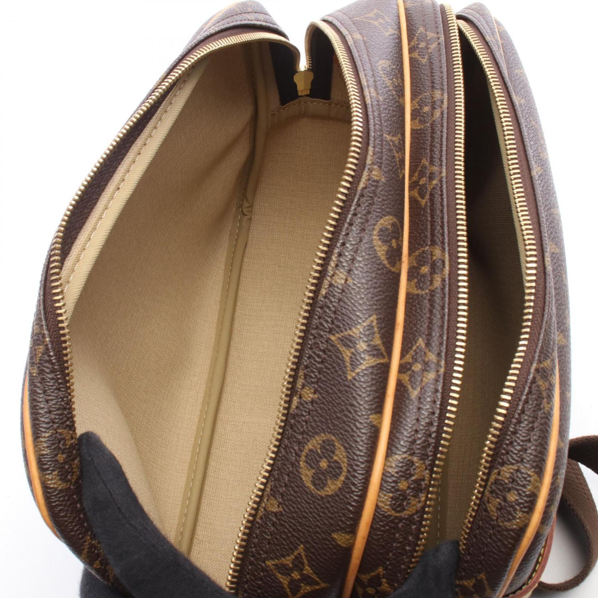 Louis Vuitton Brown Pvc Leather Handbag Shoulder Bag (Pre-Owned)