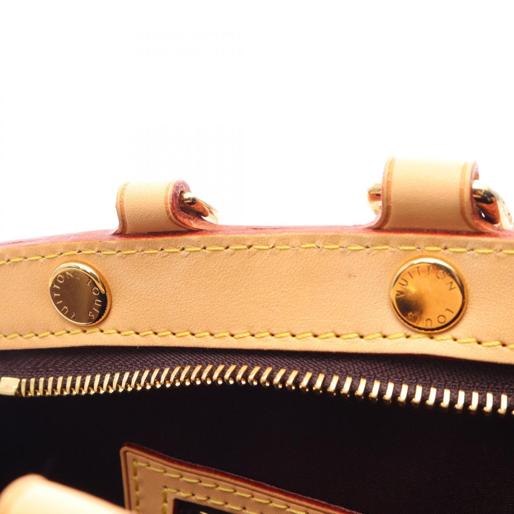 Louis Vuitton Amarante Purple Vernis Leather Handbag (Pre-Owned)