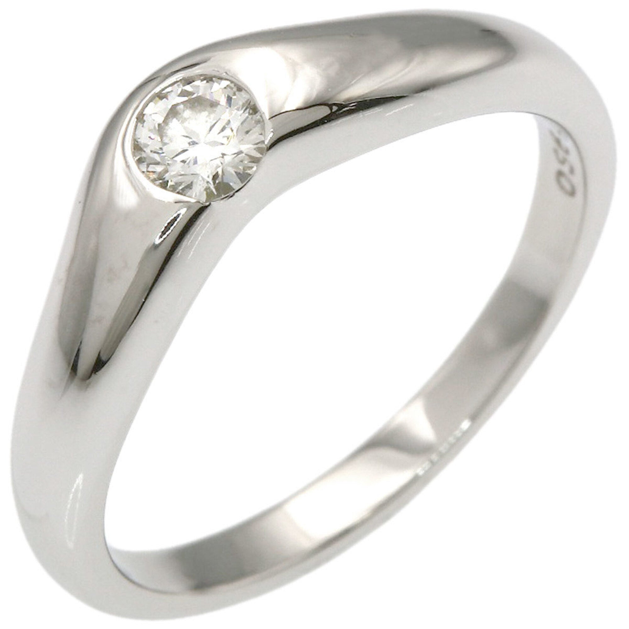 Tiffany Platinum 950 Band Ring (Pre-Owned)