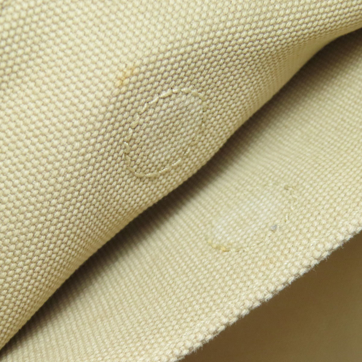 Prada Beige Canvas Handbag (Pre-Owned)