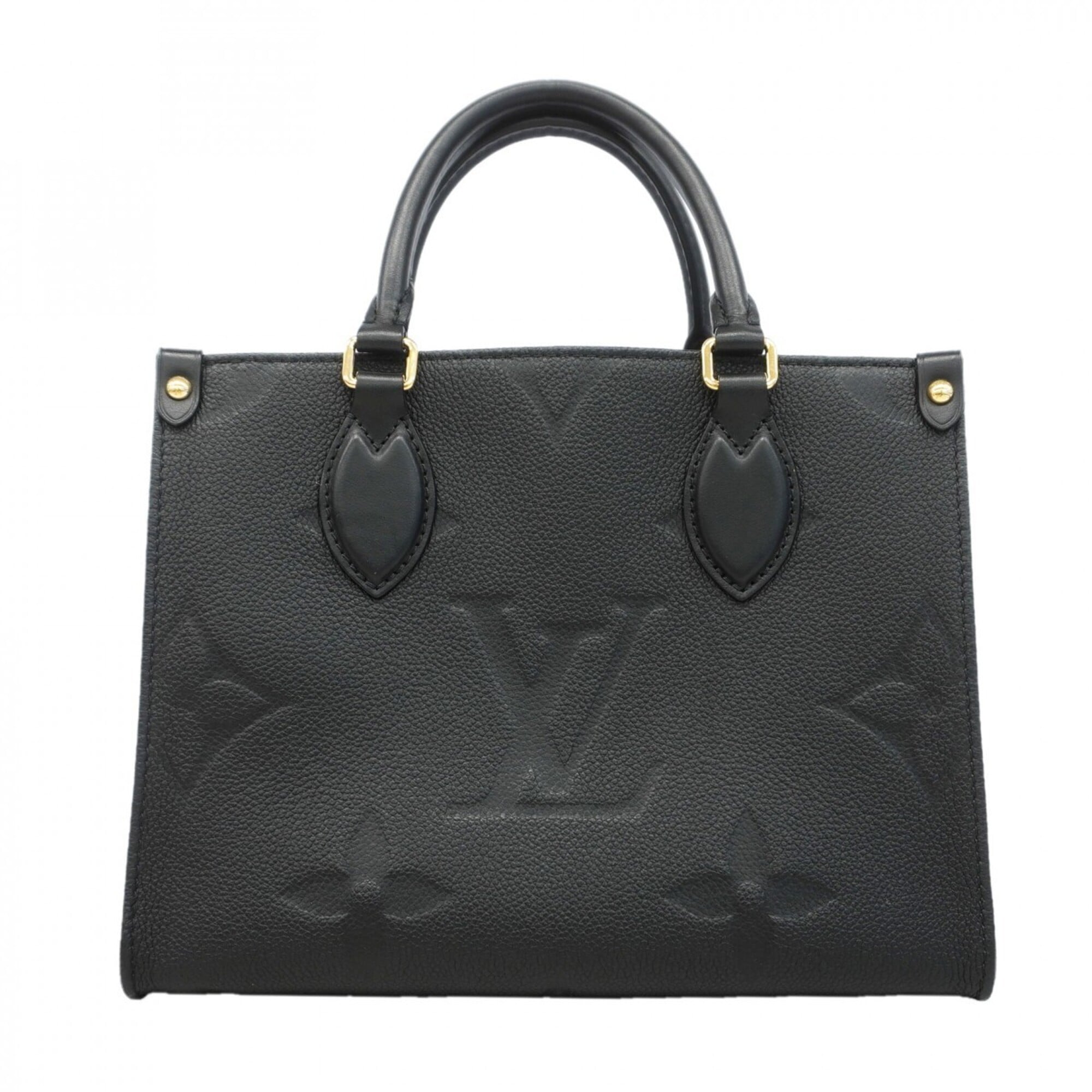 Louis Vuitton Noir Handbag (Pre-Owned)
