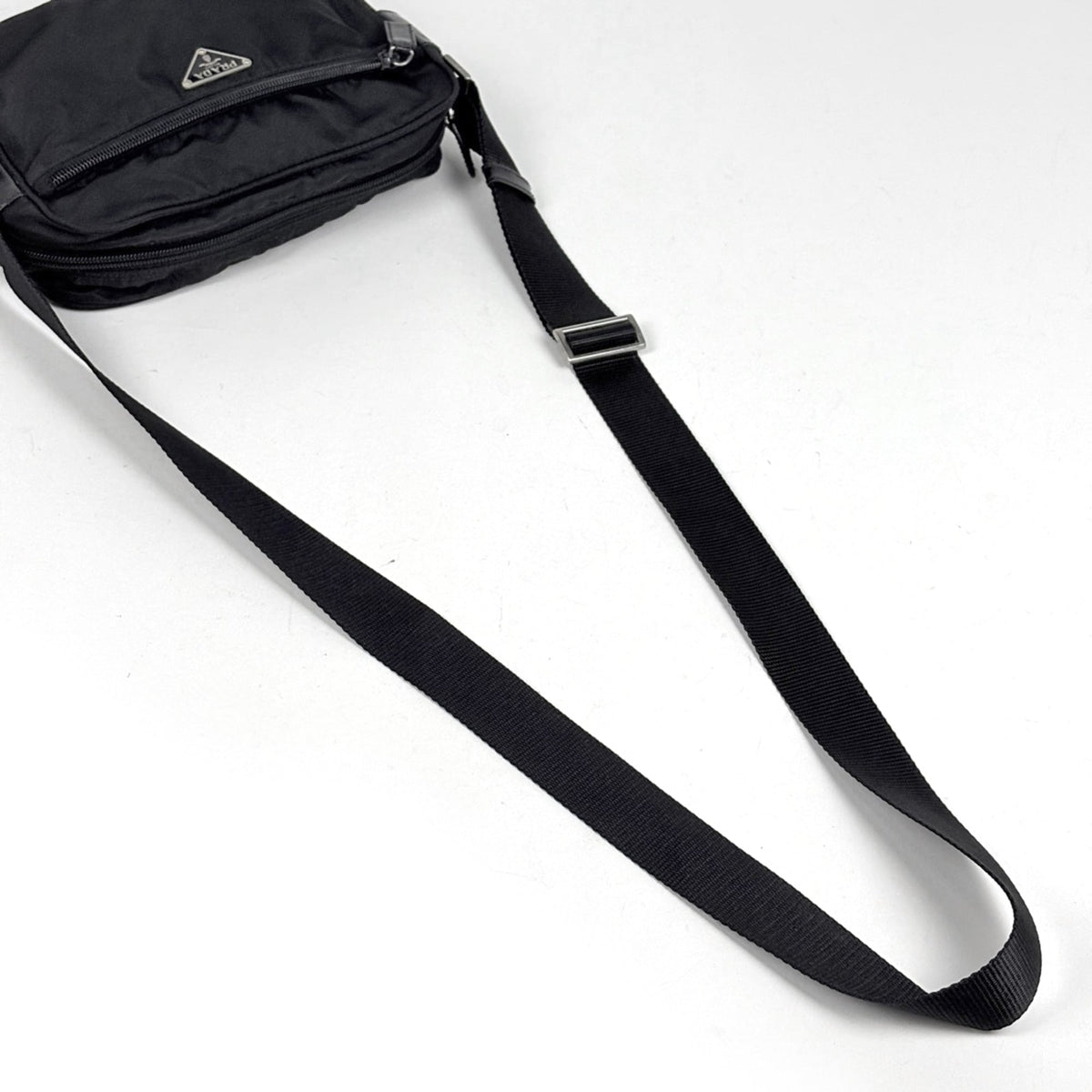 Prada Black Nylon Shoulder Bag (Pre-Owned)