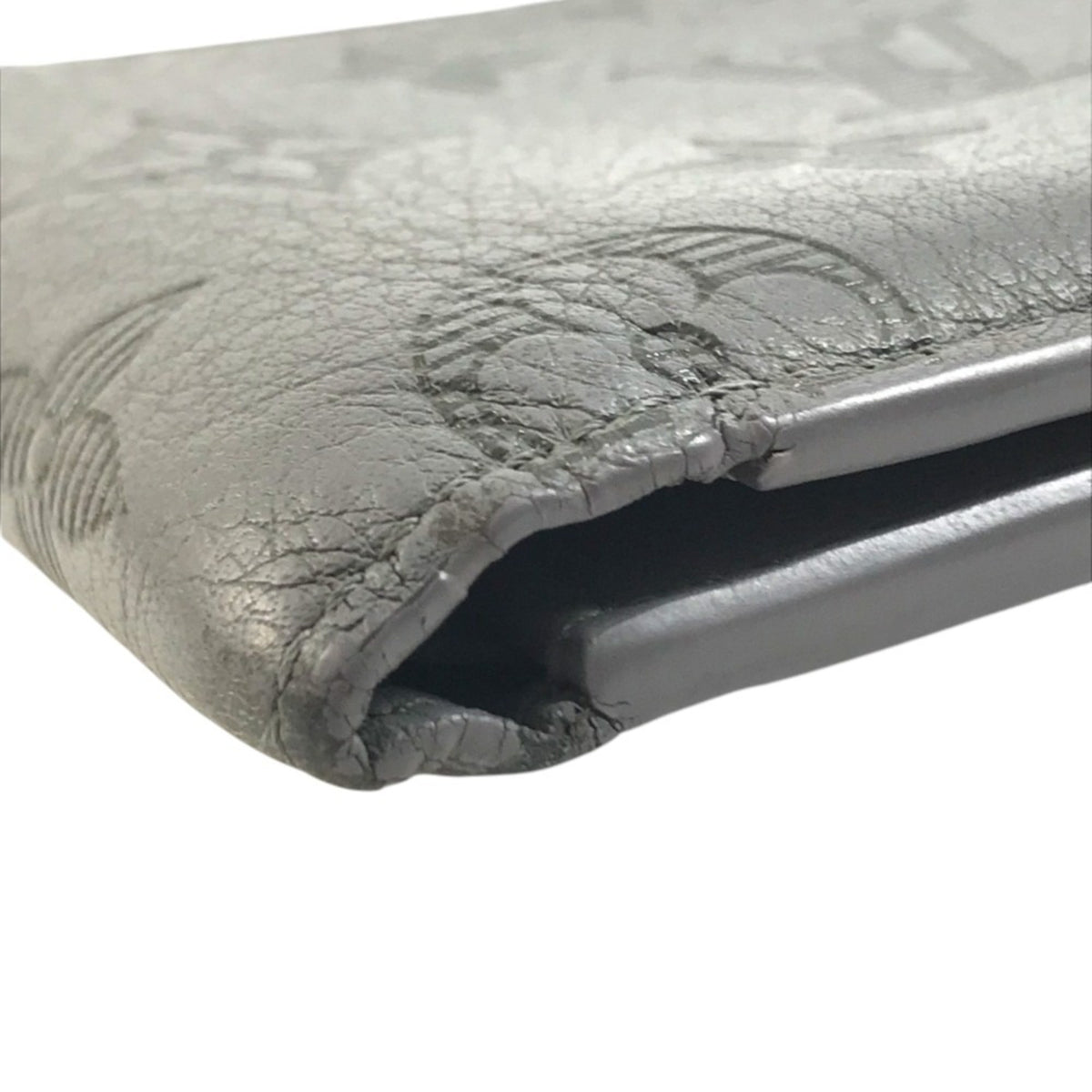 Louis Vuitton Monogram Shadow Gray Monogram Shadow Wallet (Bi-Fold) (Pre-Owned)