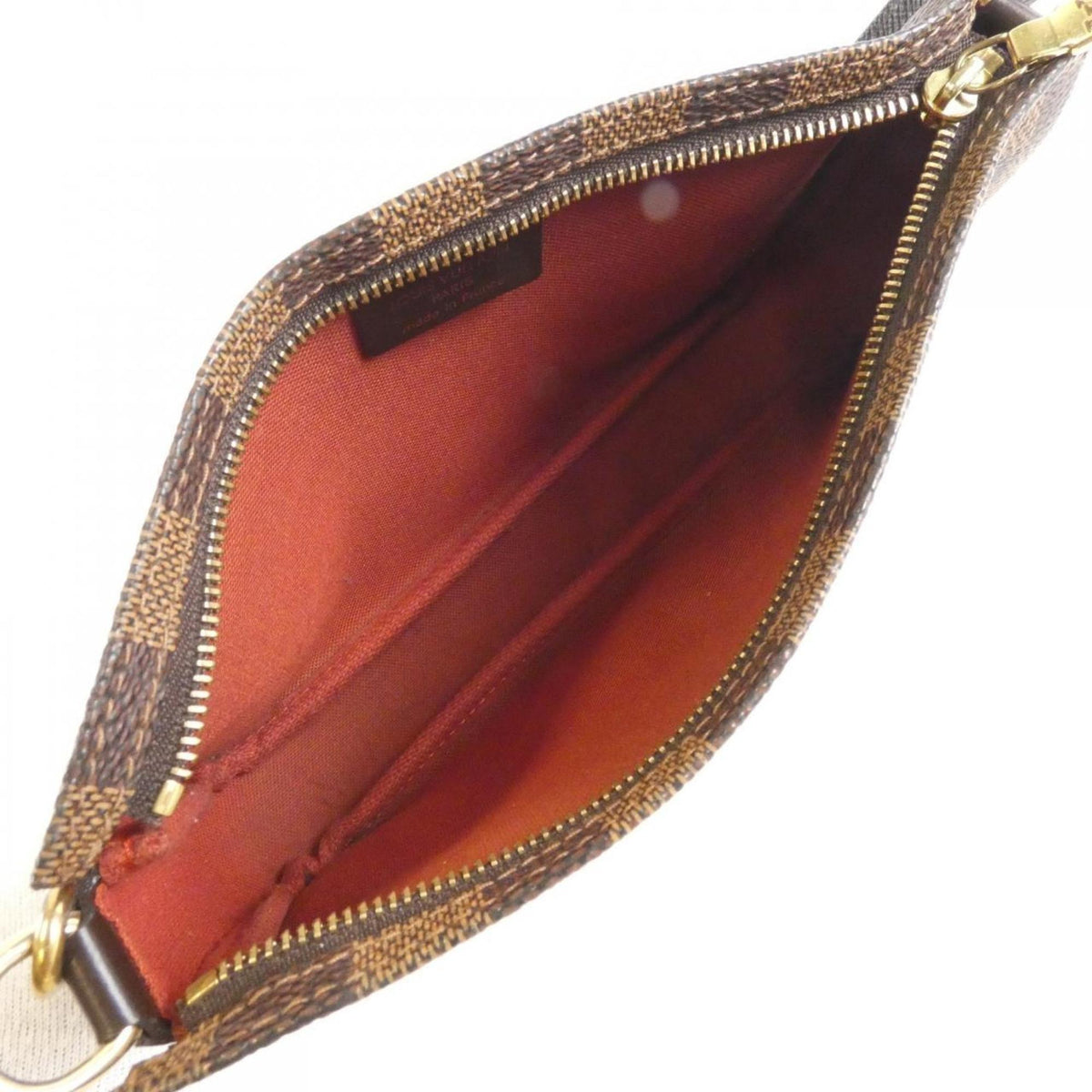 Louis Vuitton Brown Coated Canvas Pouch (Pre-Owned)