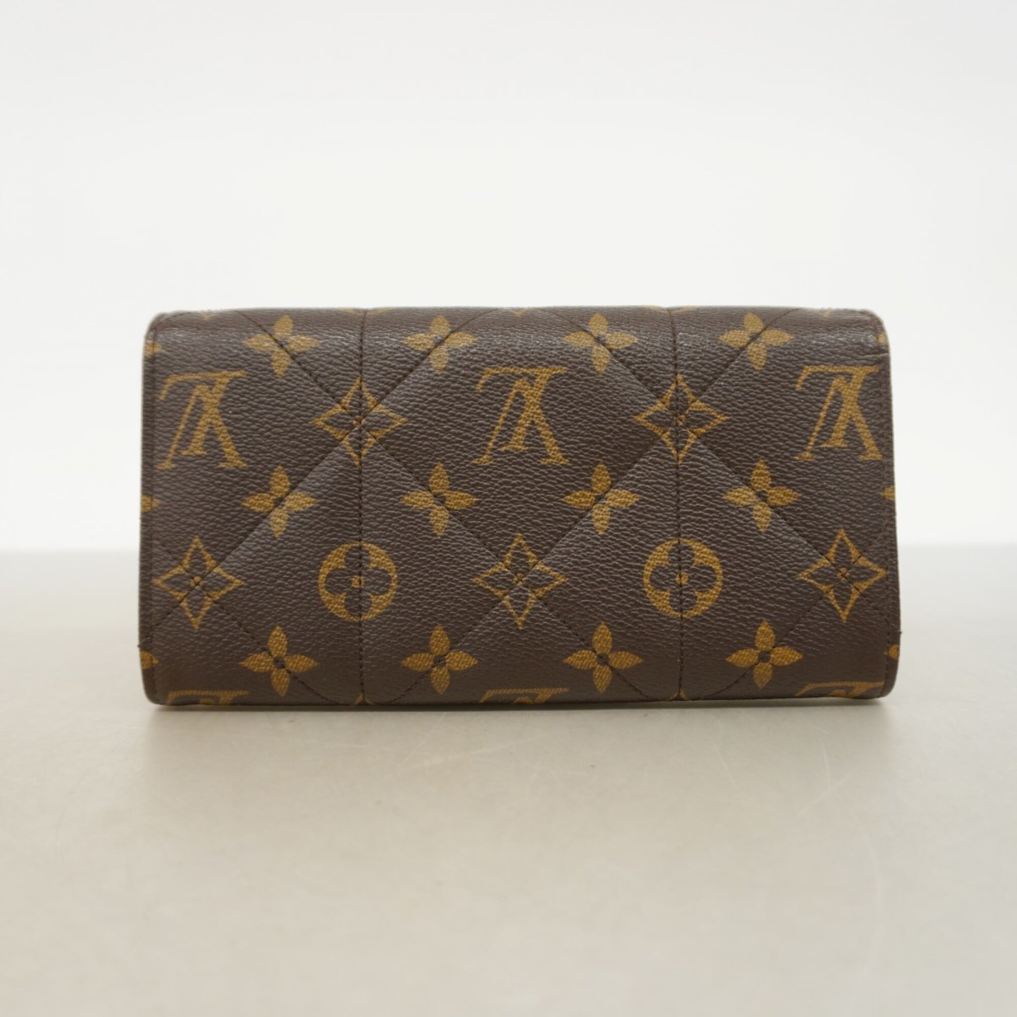 Louis Vuitton Brown Long Wallet (Bi-Fold) (Pre-Owned)