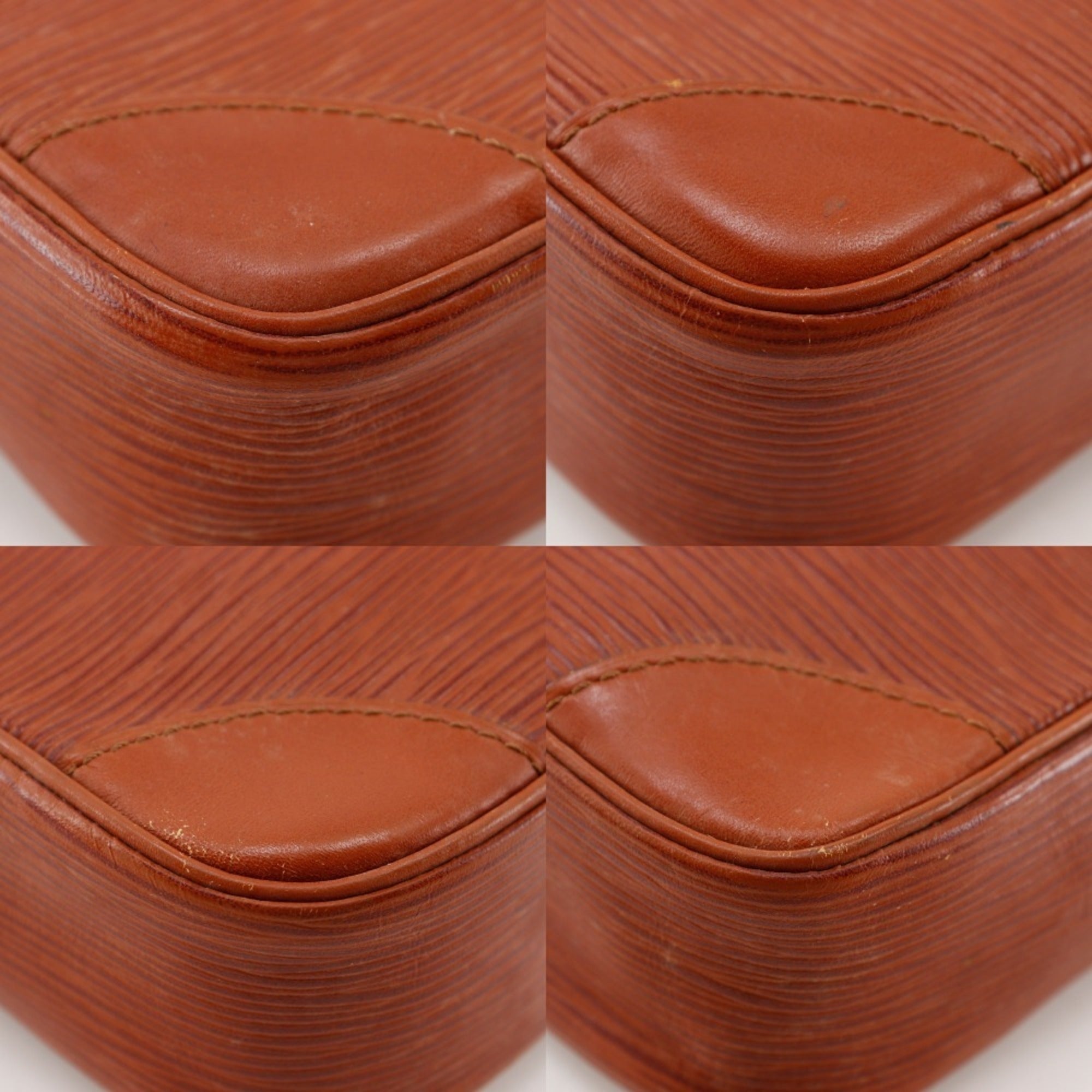 Louis Vuitton Brown Epi Leather Shoulder Bag (Pre-Owned)
