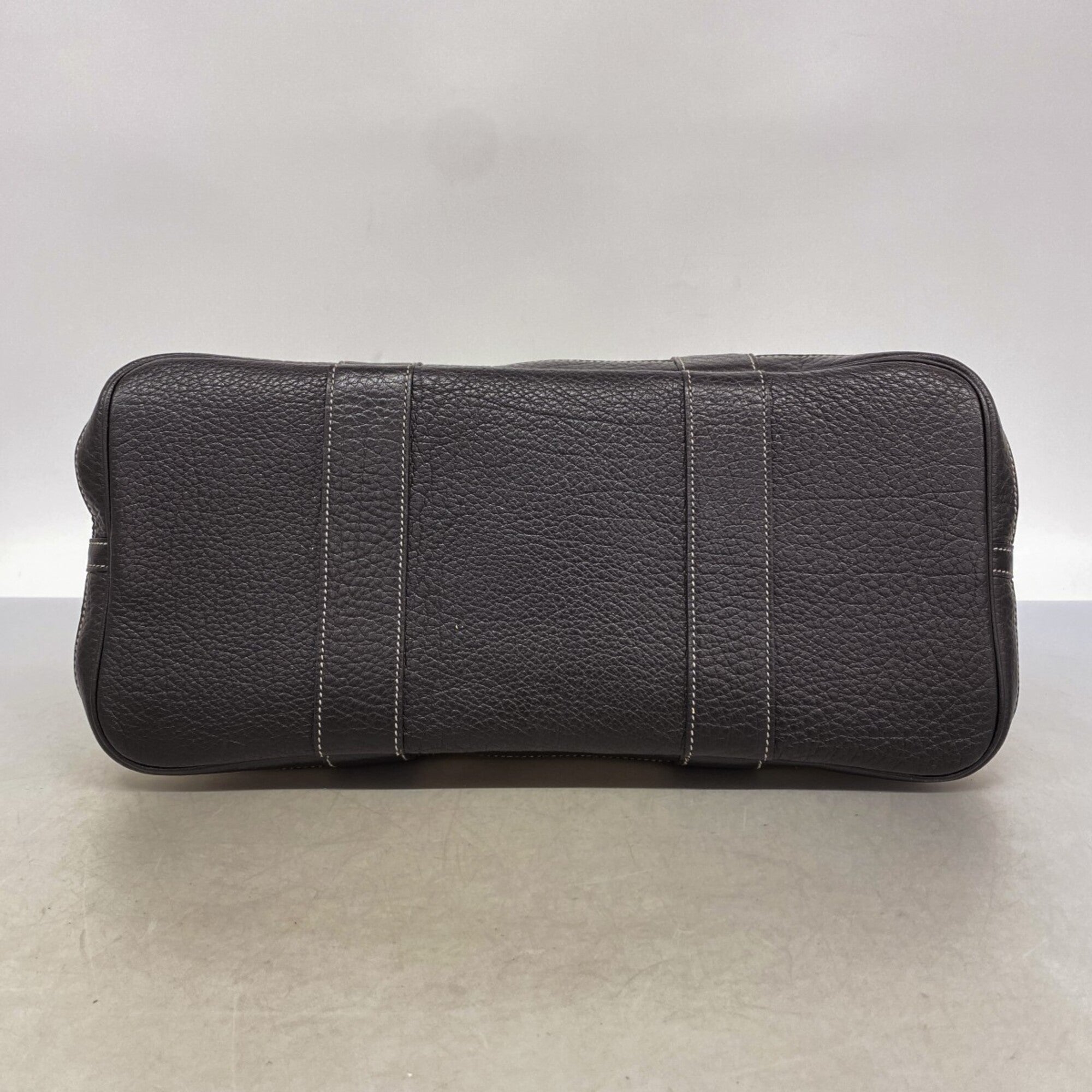 Hermes Black Toile H Tote Bag (Pre-Owned)