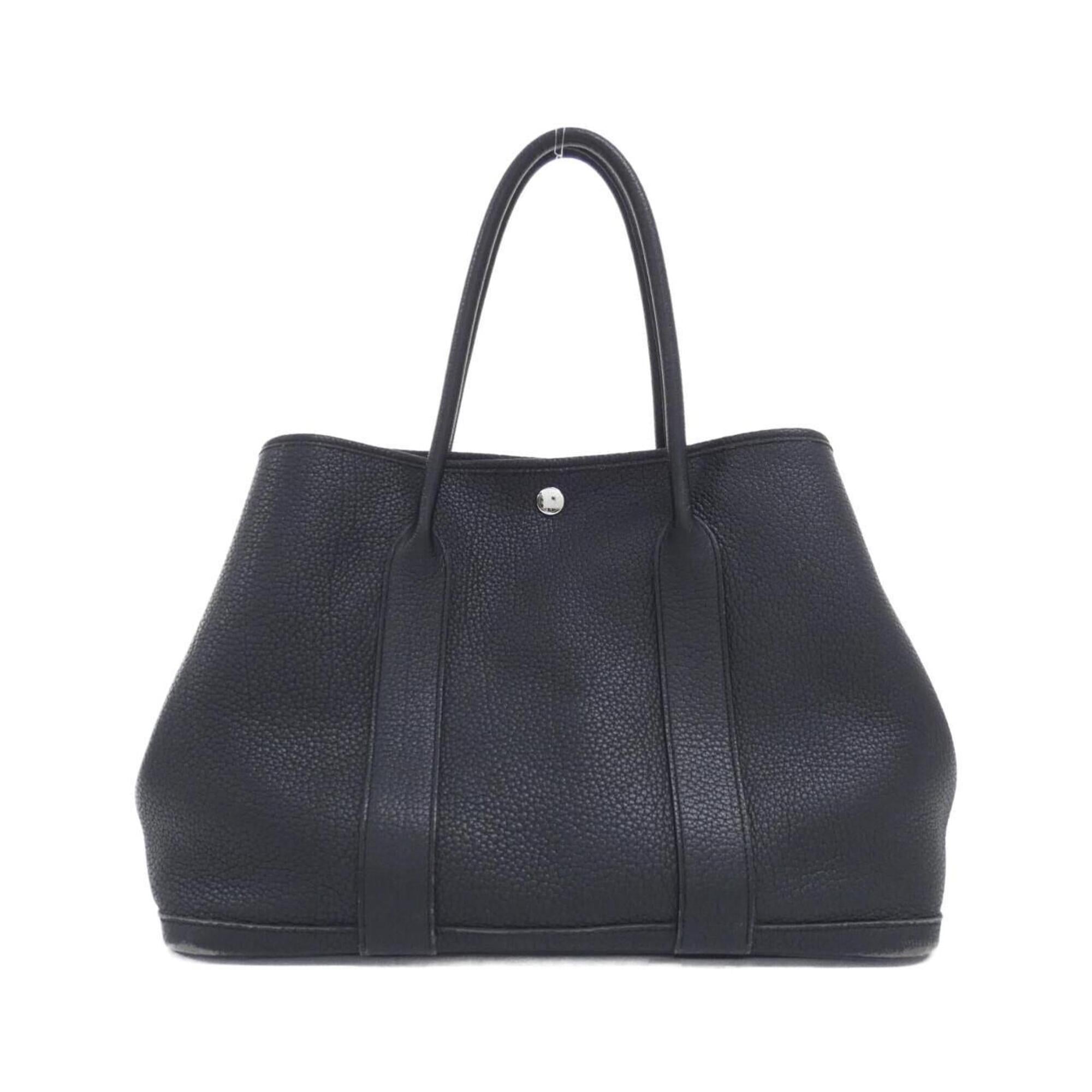 Hermes Black Negonda Leather Handbag (Pre-Owned)