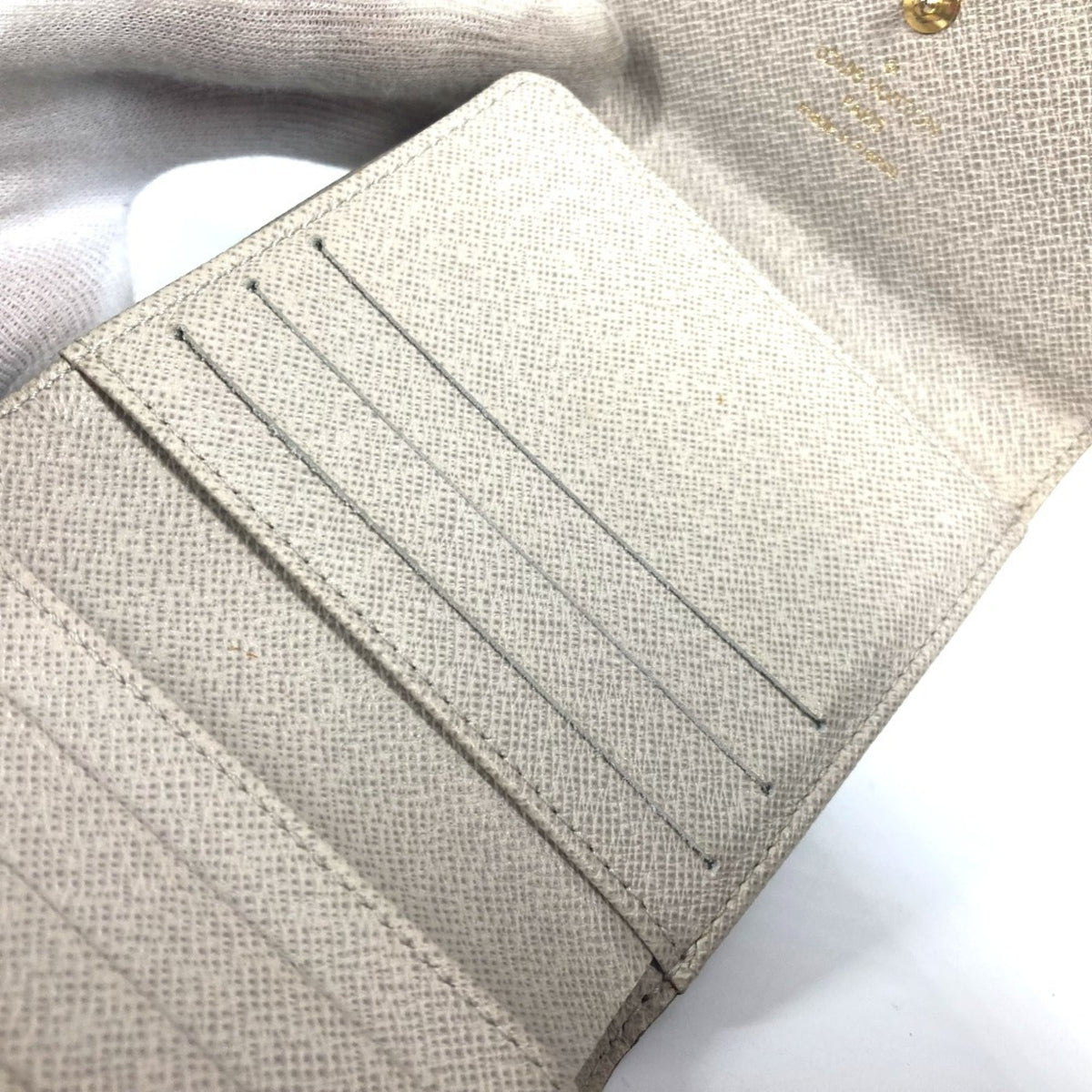 Louis Vuitton Brown Monogram Wallet (Tri-Fold) (Pre-Owned)