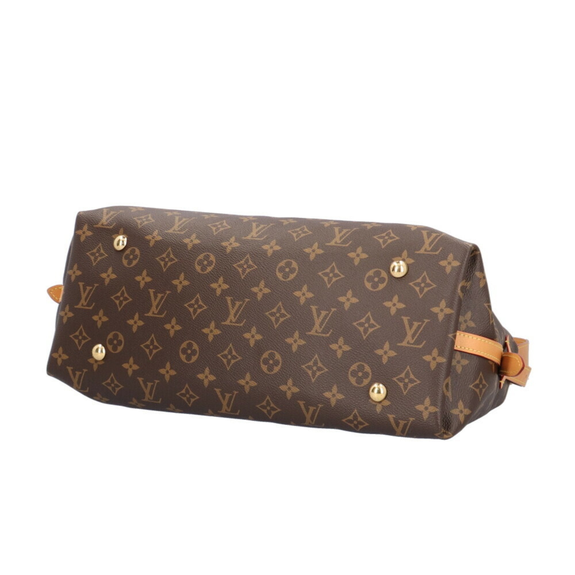Louis Vuitton Brown Monogram Canvas Shoulder Bag (Pre-Owned)