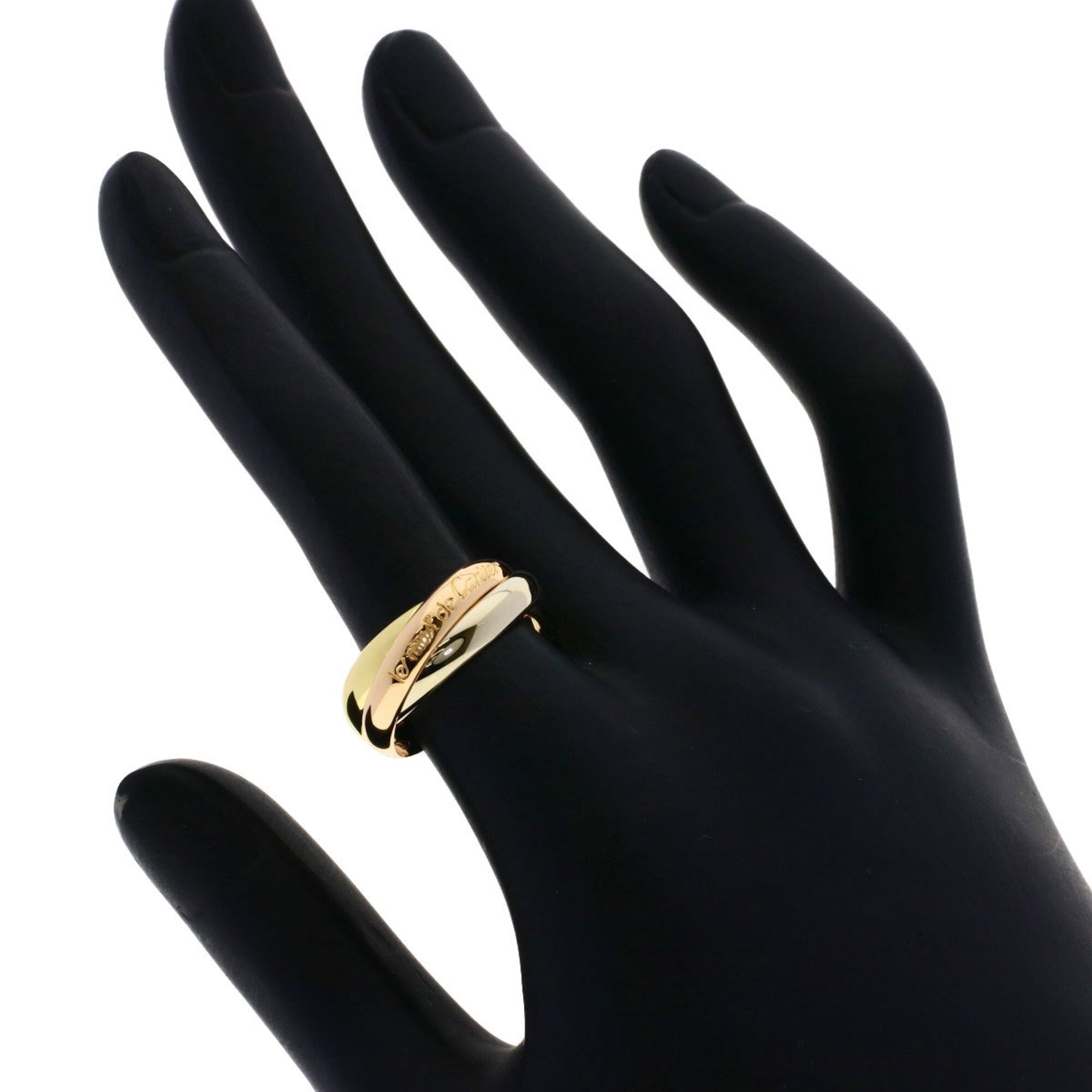 Cartier Yellow Gold (18K) Pink Gold (18K) White Gold (18K) Band Ring (Pre-Owned)