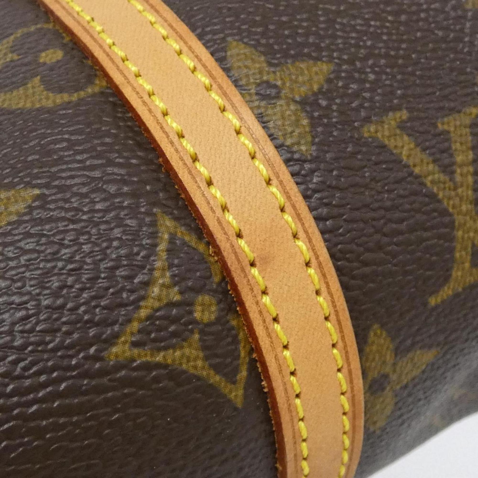 Louis Vuitton Marron Coated Canvas Handbag (Pre-Owned)