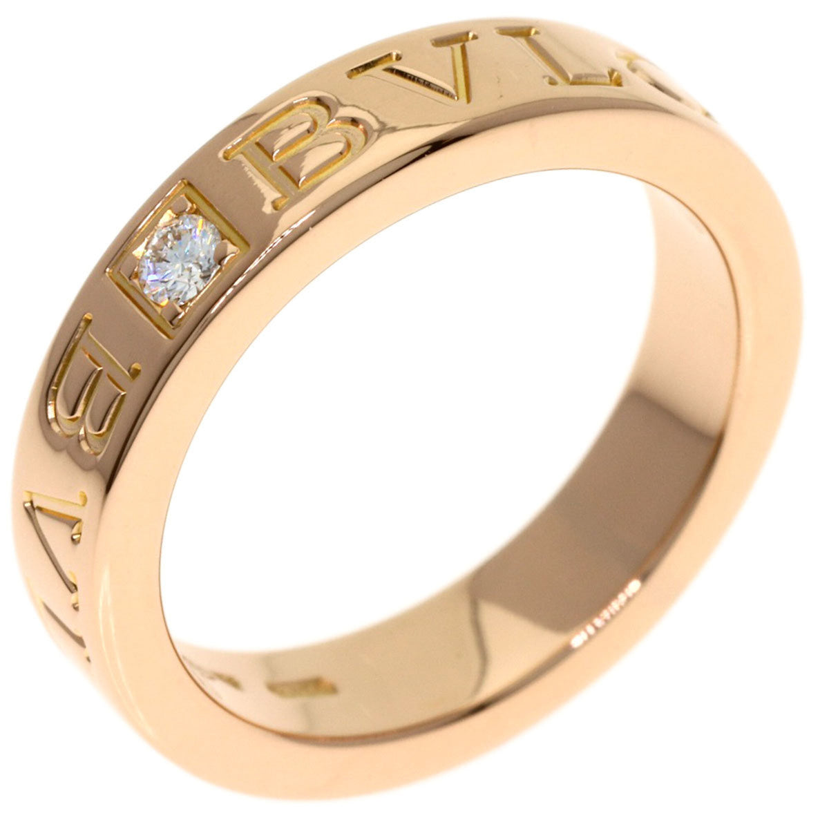 Bvlgari Pink Gold Pink Gold (18K) Band Ring (Pre-Owned)